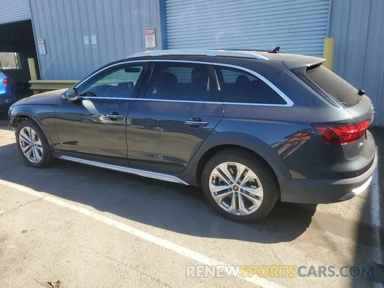 2 fotografías del automóvil dañado WA18AAF45MA035983 AUDI A4 2021