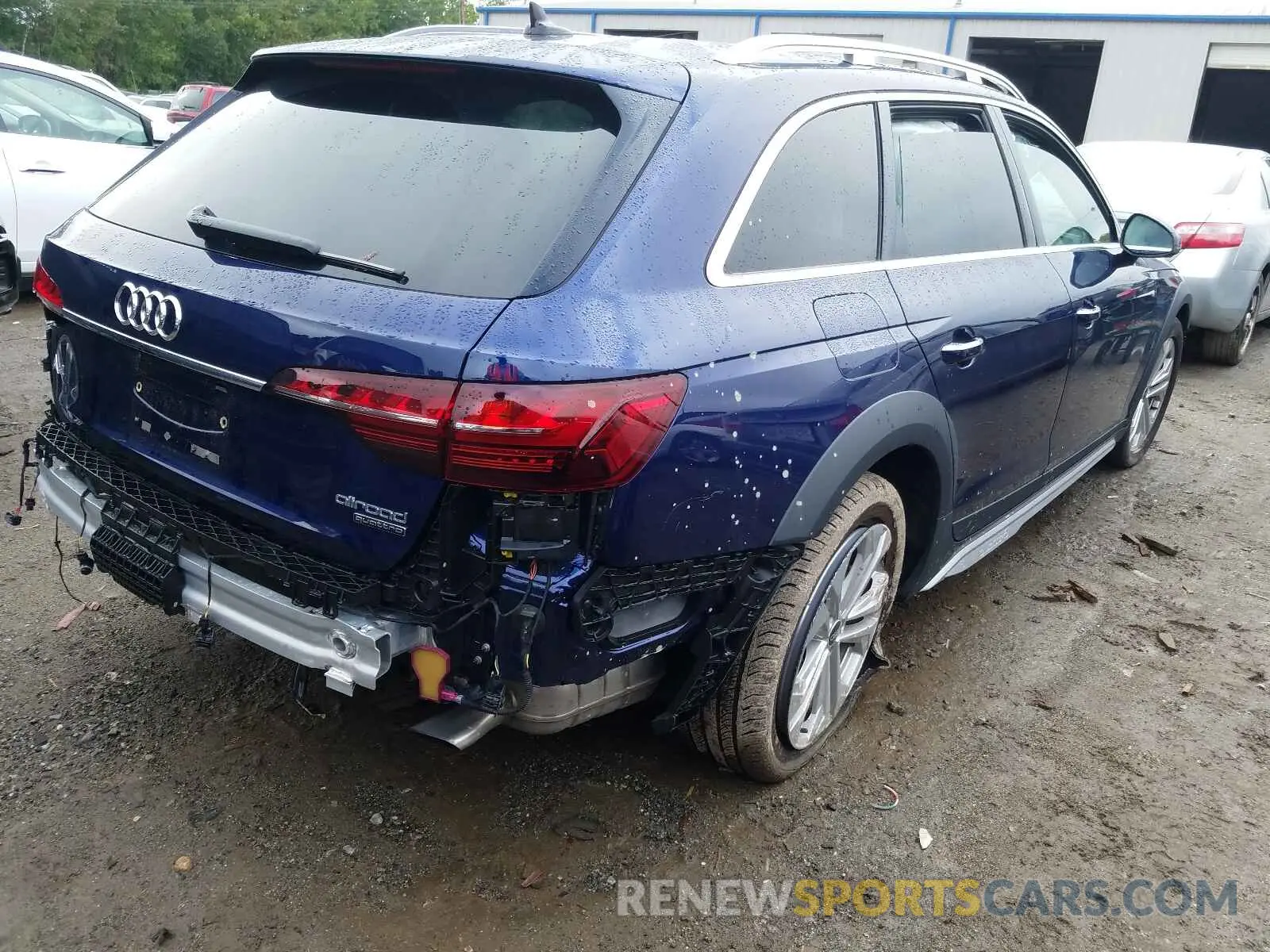 4 fotografías del automóvil dañado WA18ABF43MA044395 AUDI A4 2021