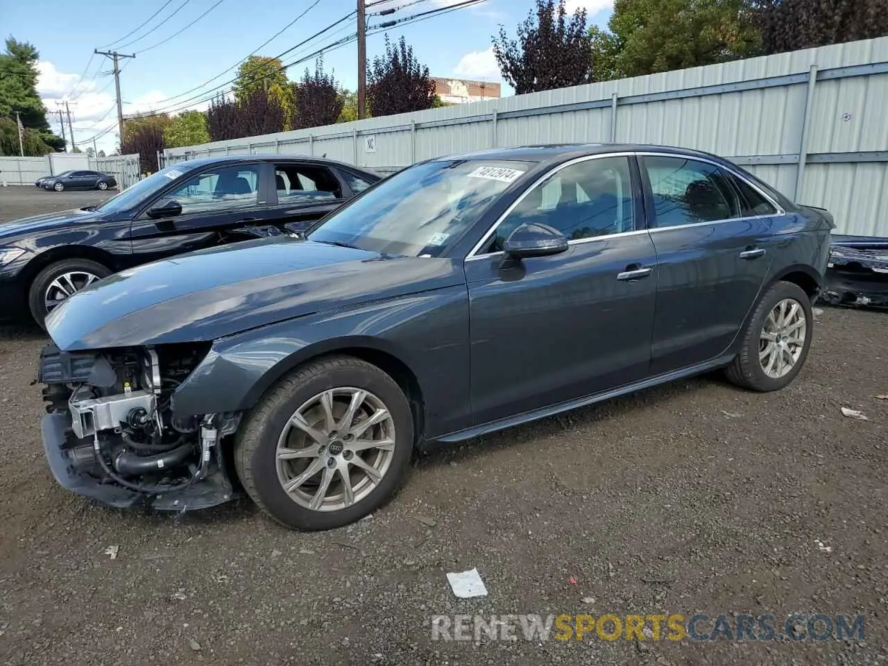1 fotografías del automóvil dañado WAUABAF43MA086187 AUDI A4 2021
