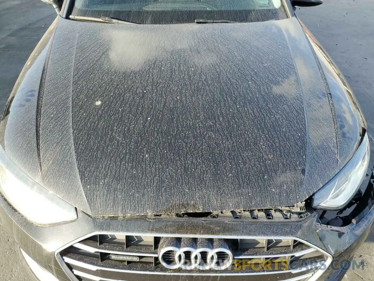 11 fotografías del automóvil dañado WAUABAF44MN006663 AUDI A4 2021