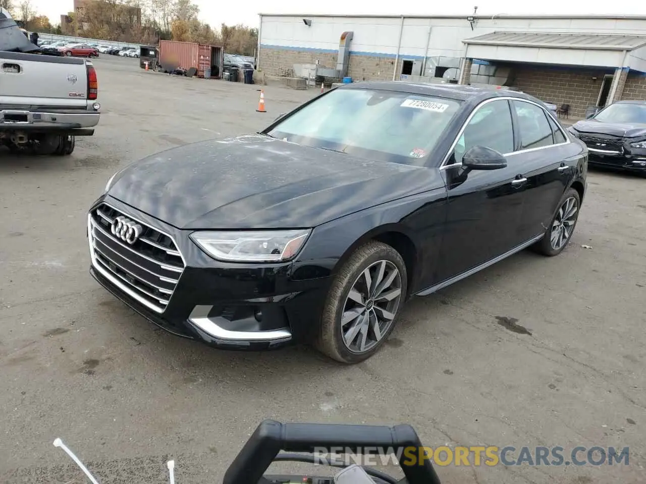 1 fotografías del automóvil dañado WAUABAF44MN013466 AUDI A4 2021