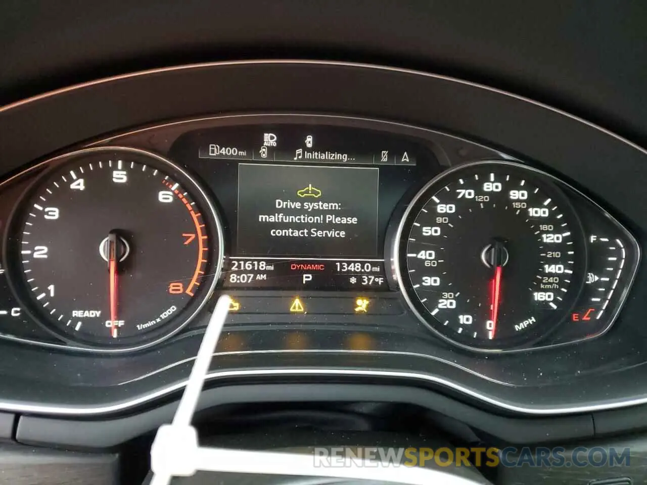 9 fotografías del automóvil dañado WAUABAF44MN013466 AUDI A4 2021