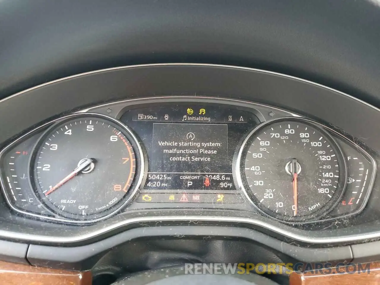 9 fotografías del automóvil dañado WAUABAF47MA028857 AUDI A4 2021