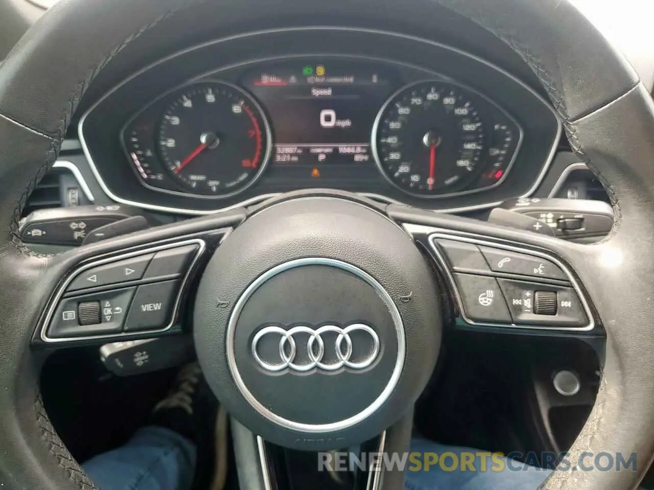 8 fotografías del automóvil dañado WAUABAF47MN005975 AUDI A4 2021