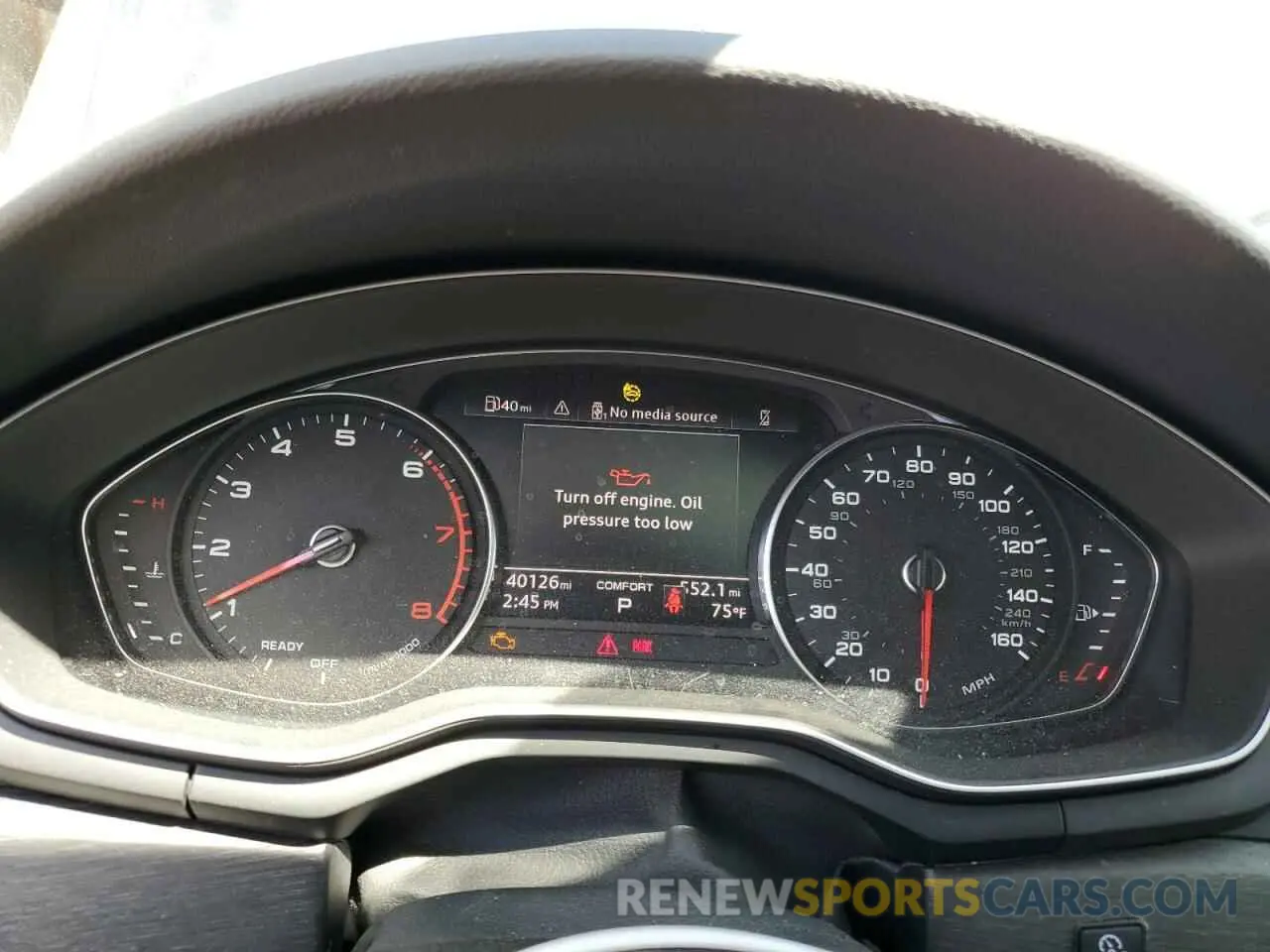 9 fotografías del automóvil dañado WAUABAF48MA087318 AUDI A4 2021
