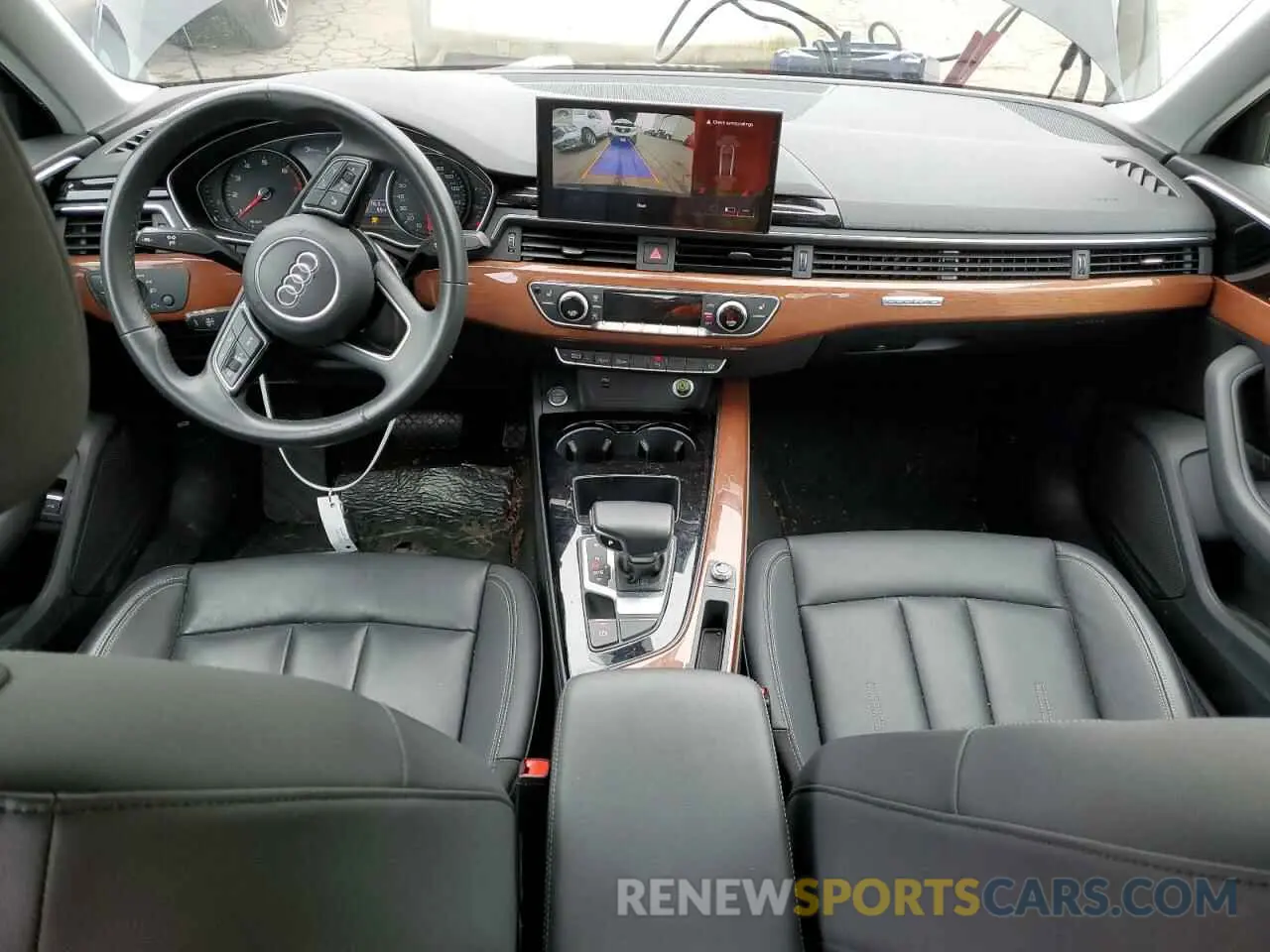 8 fotografías del automóvil dañado WAUABAF48MN013034 AUDI A4 2021