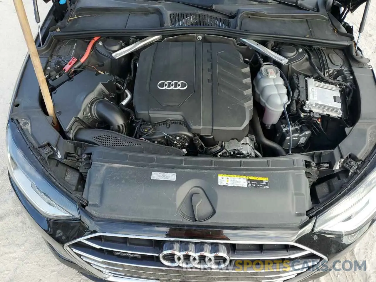 11 fotografías del automóvil dañado WAUABAF49MA087361 AUDI A4 2021