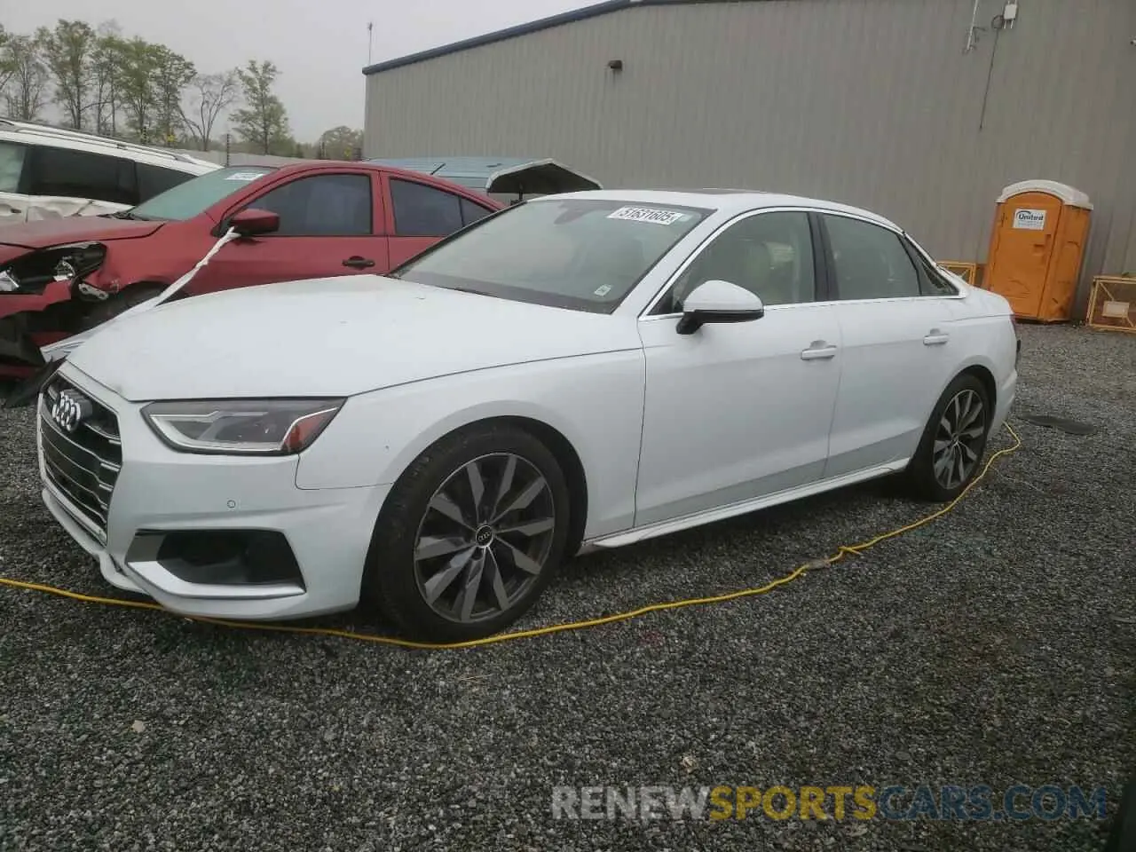1 fotografías del automóvil dañado WAUABAF4XMA060539 AUDI A4 2021