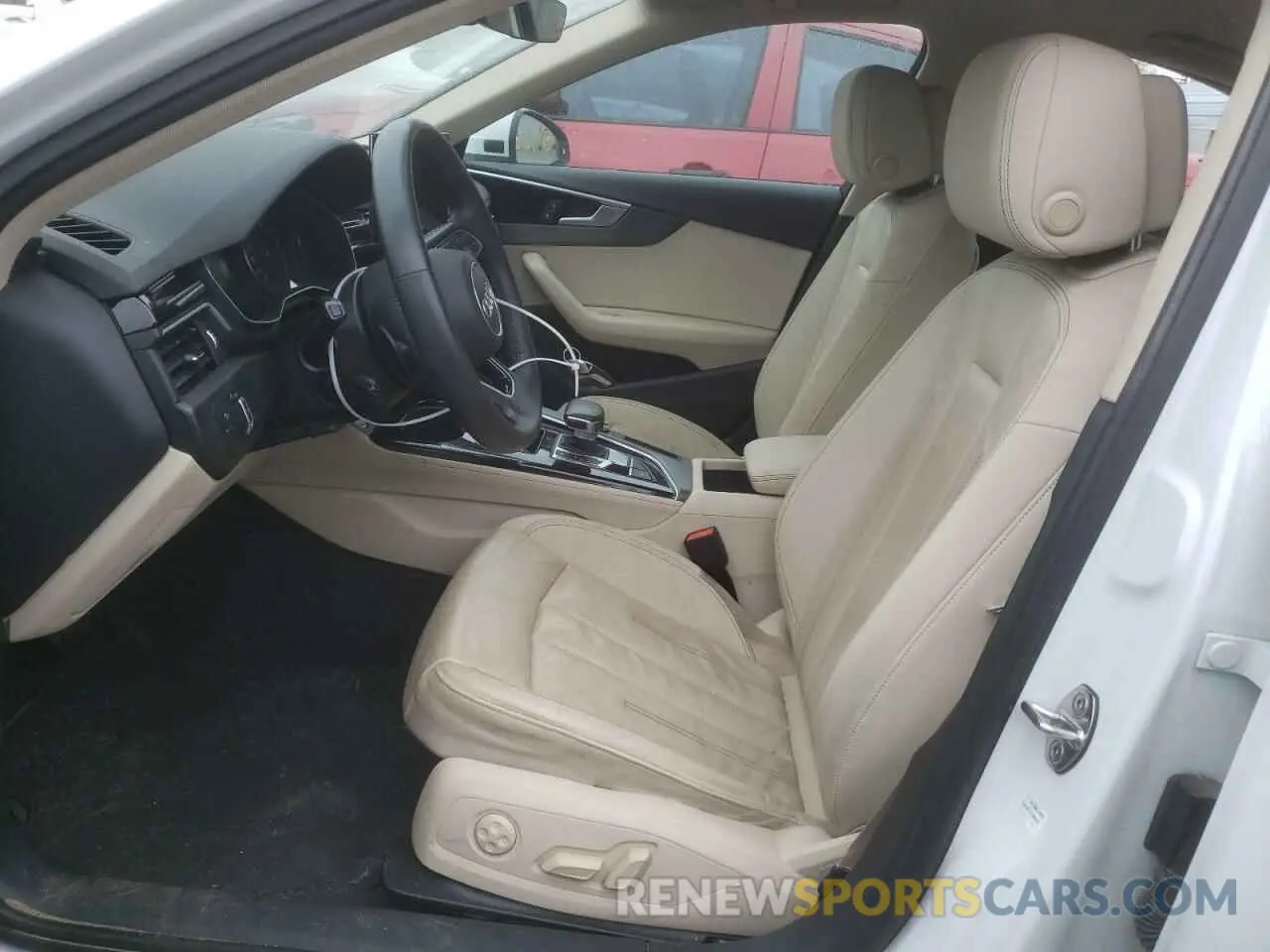 7 fotografías del automóvil dañado WAUABAF4XMA060539 AUDI A4 2021