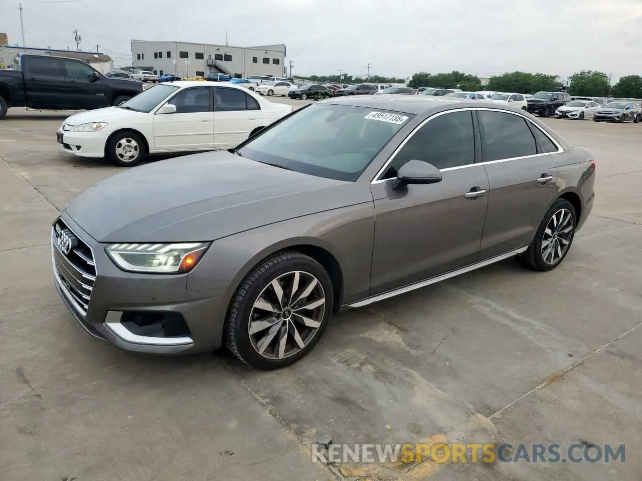 1 fotografías del automóvil dañado WAUBBAF46MN007916 AUDI A4 2021
