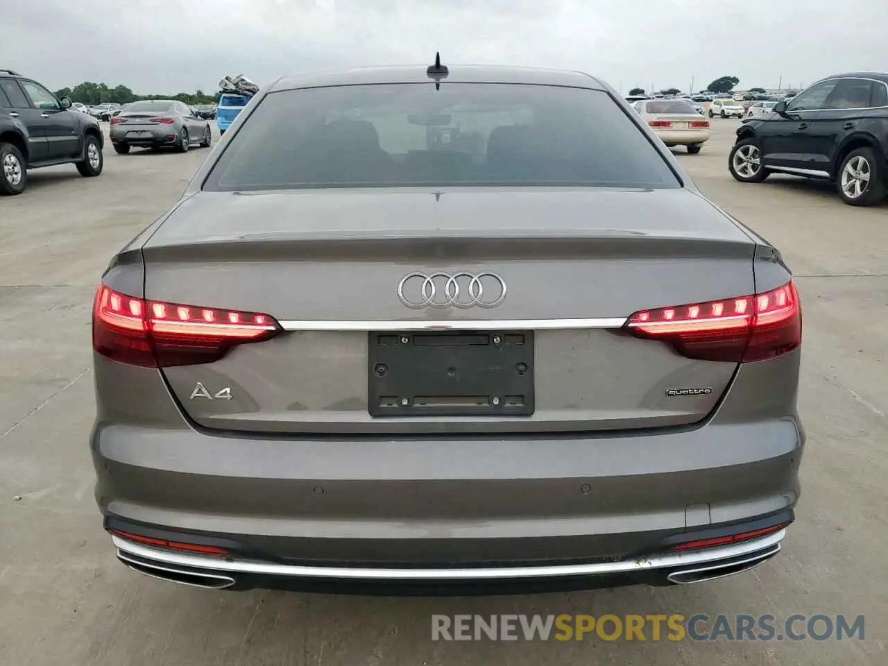 6 fotografías del automóvil dañado WAUBBAF46MN007916 AUDI A4 2021