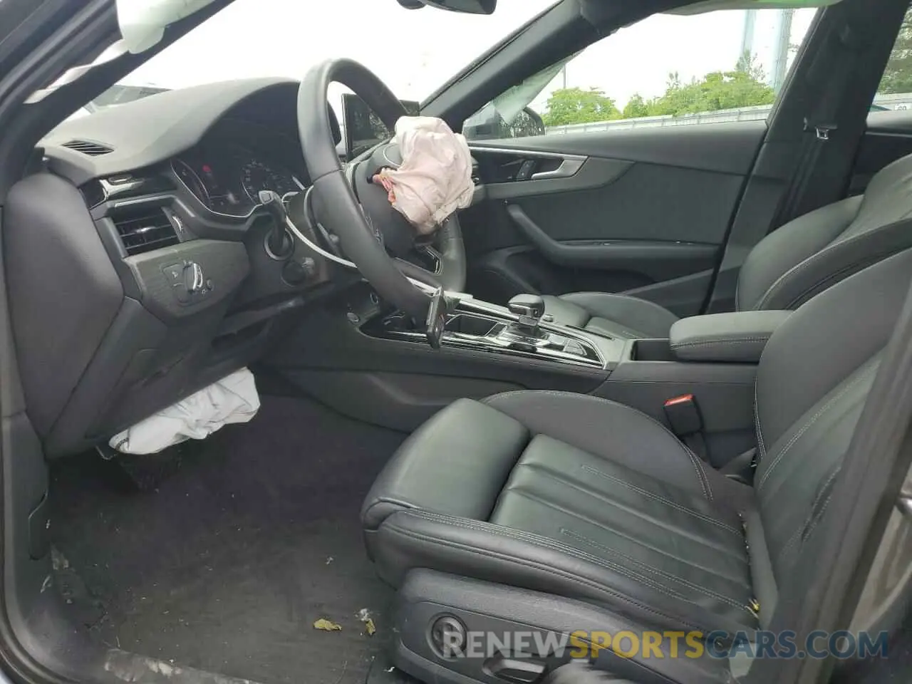 7 fotografías del automóvil dañado WAUDAAF41MN011075 AUDI A4 2021