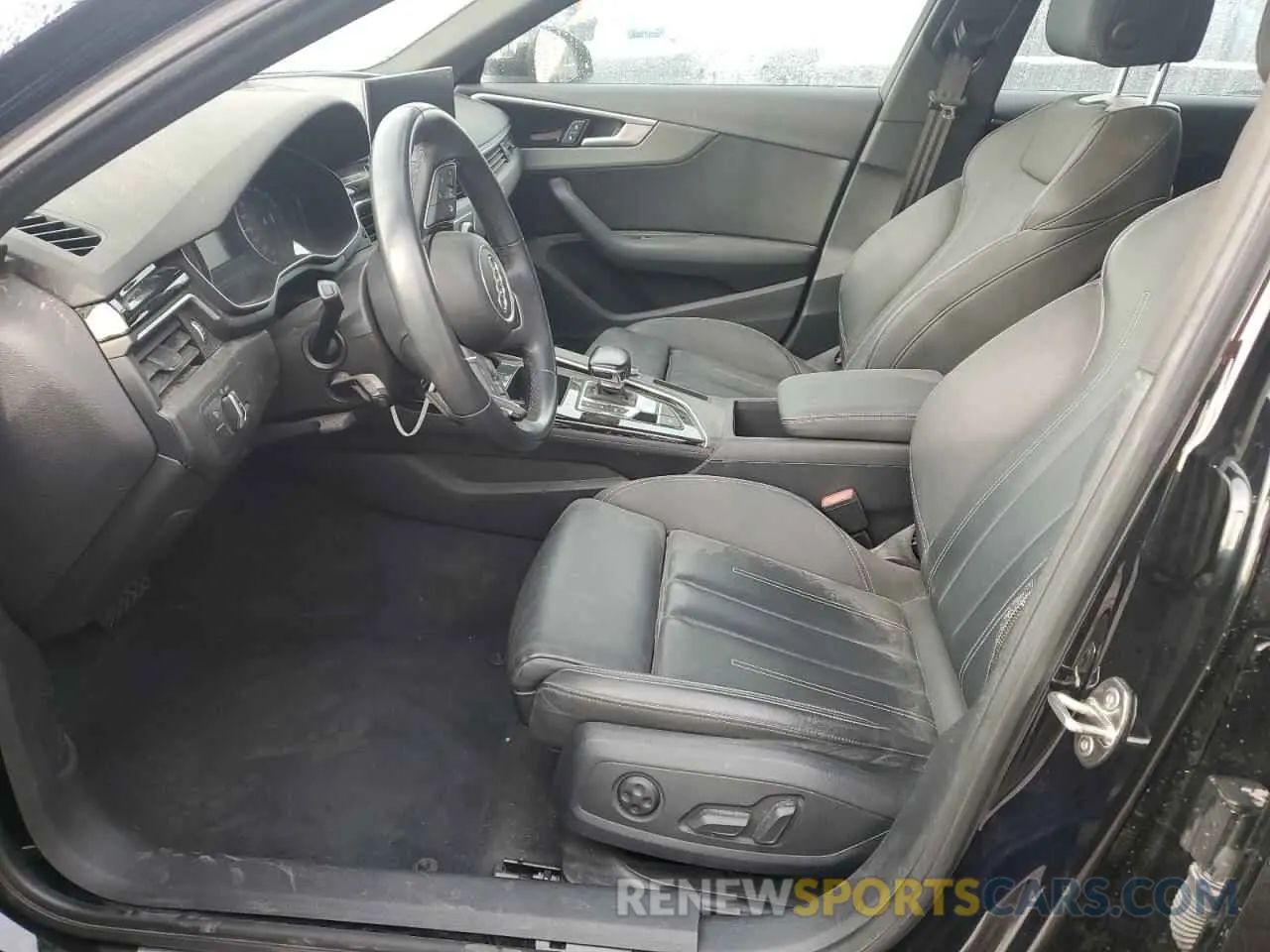 7 fotografías del automóvil dañado WAUDAAF44MA043817 AUDI A4 2021