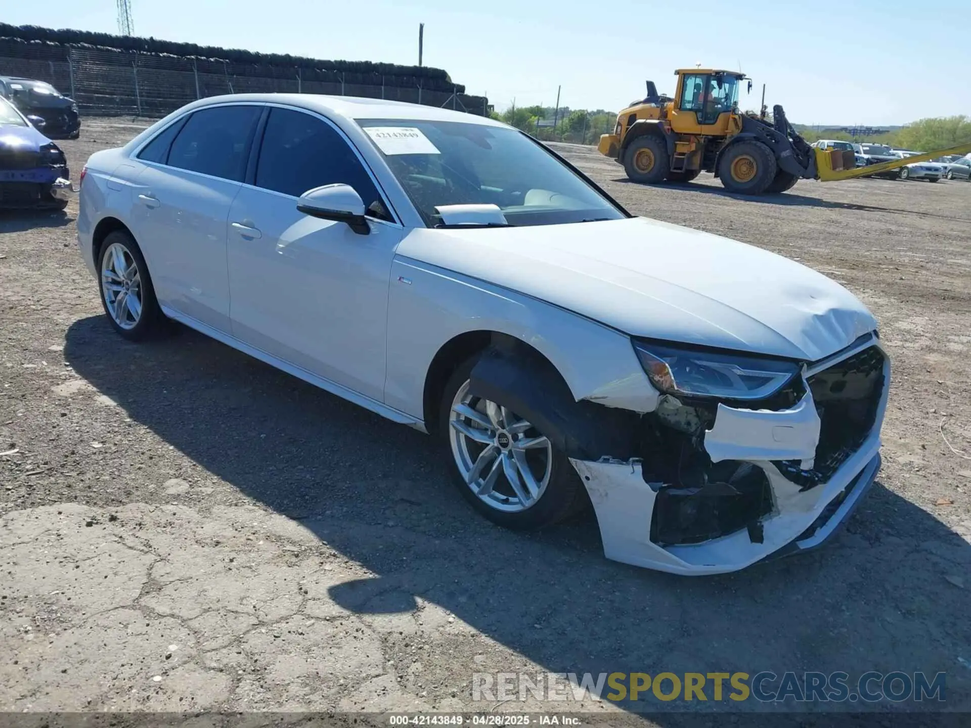 1 fotografías del automóvil dañado WAUDAAF46MN007457 AUDI A4 2021