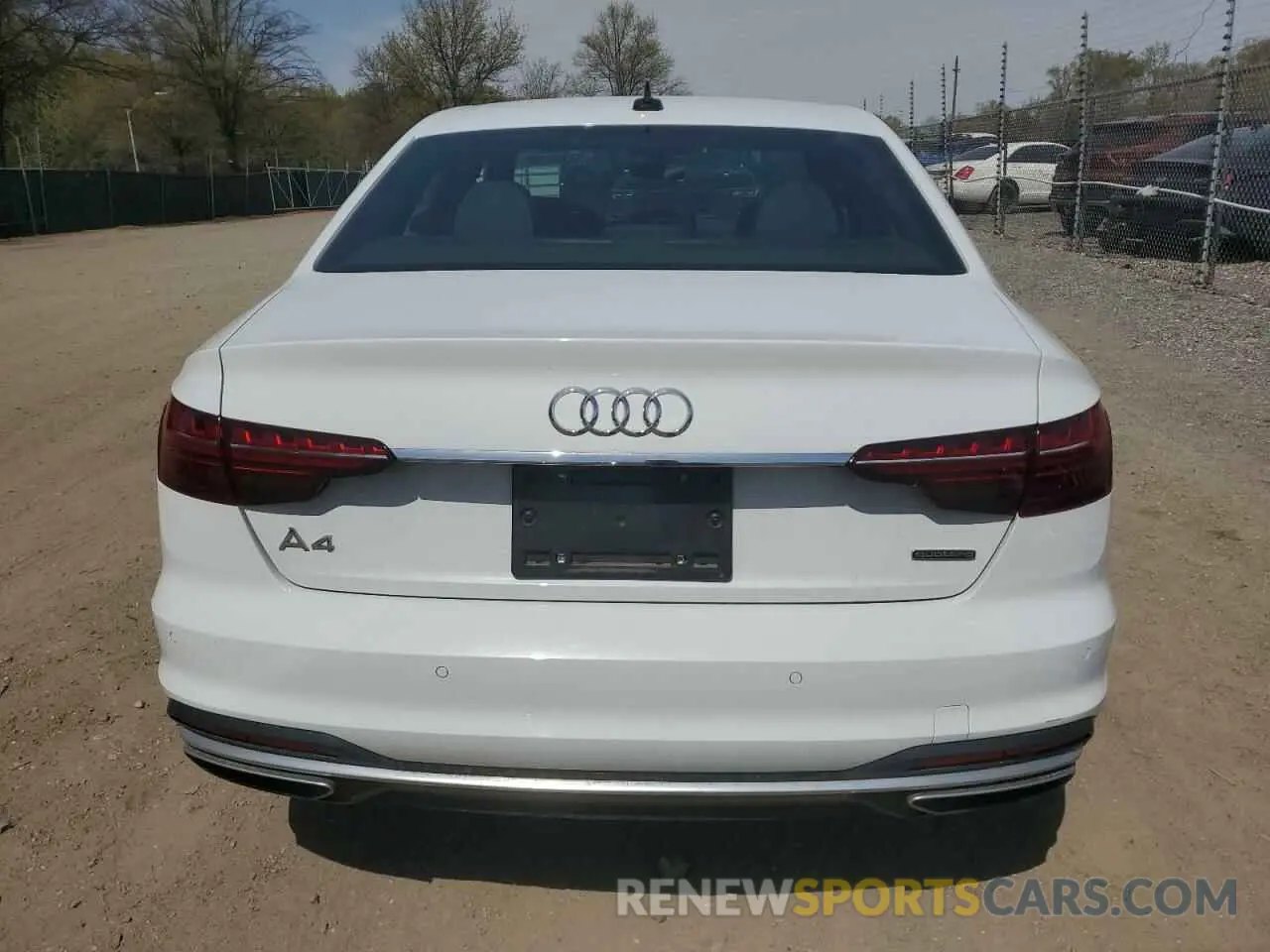 6 fotografías del automóvil dañado WAUEAAF41MA034898 AUDI A4 2021