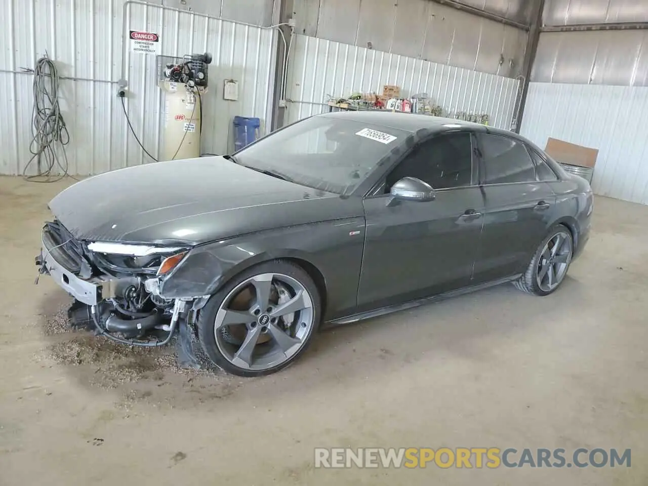 1 fotografías del automóvil dañado WAUEAAF42MA079297 AUDI A4 2021