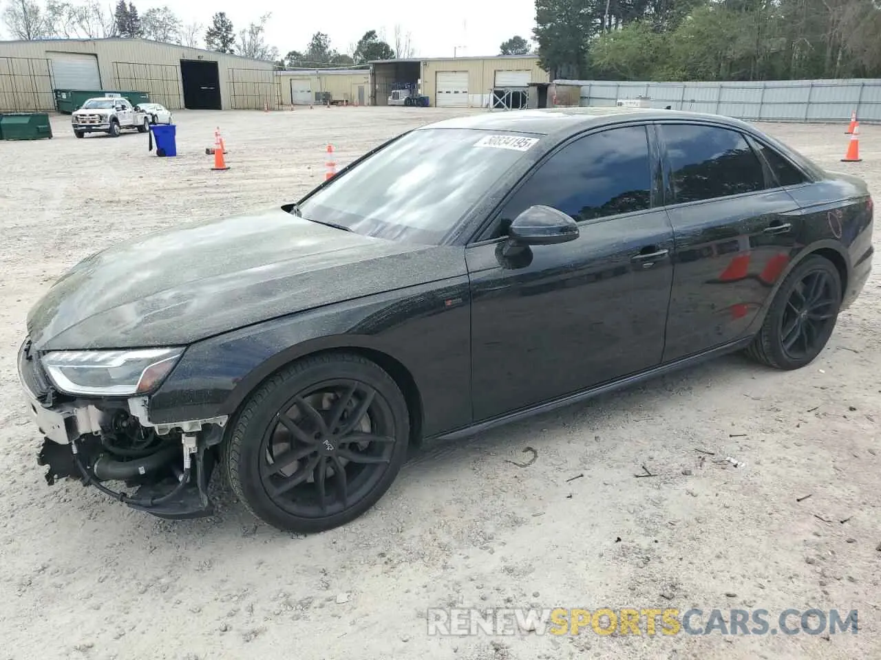 1 fotografías del automóvil dañado WAUEAAF43MN002480 AUDI A4 2021