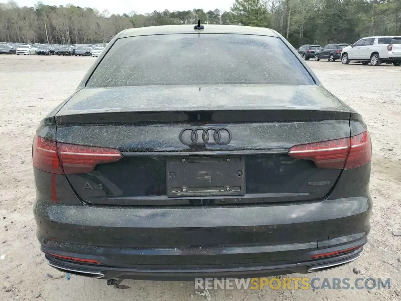 6 fotografías del automóvil dañado WAUEAAF43MN002480 AUDI A4 2021