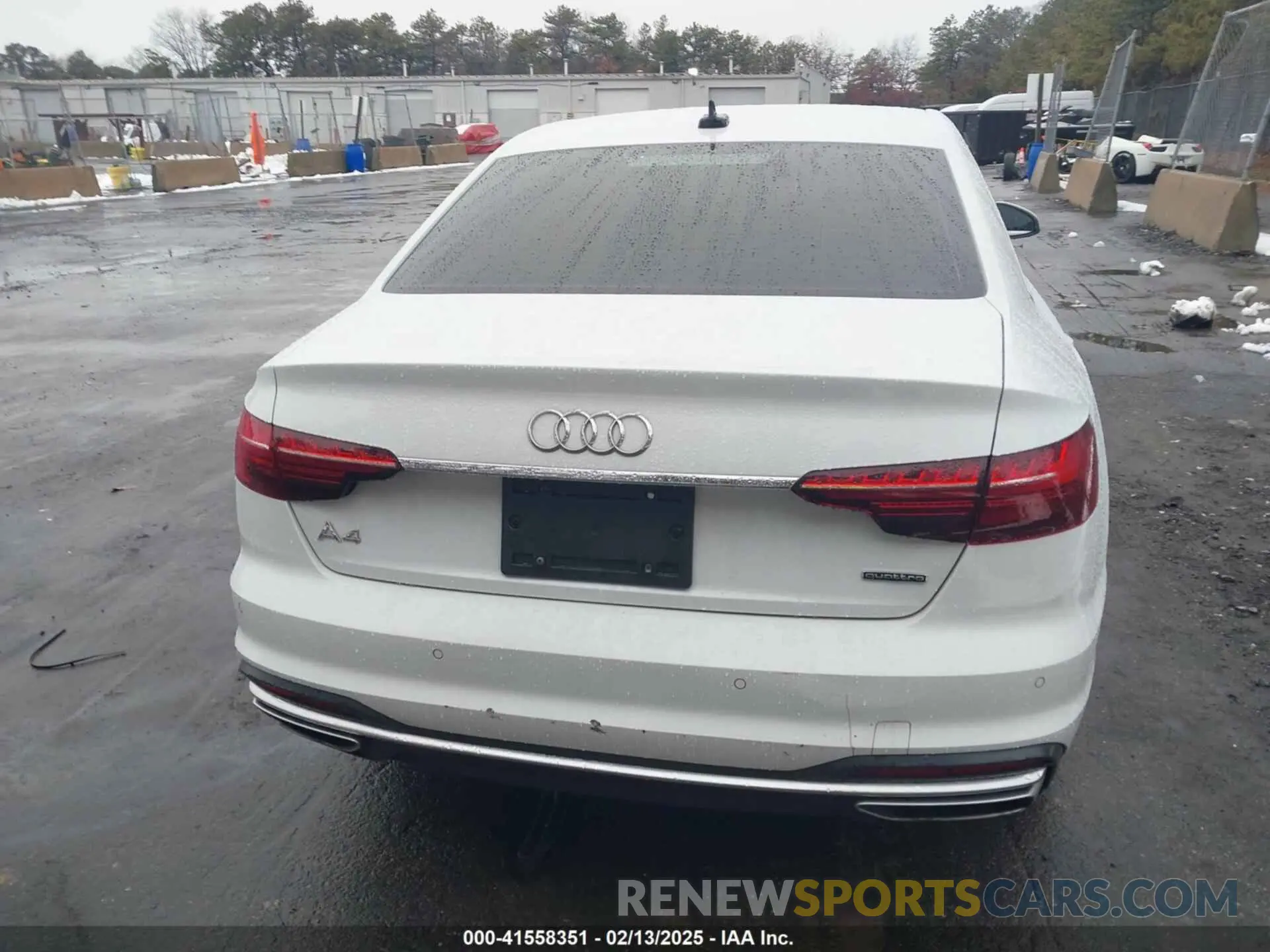 16 fotografías del automóvil dañado WAUEAAF48MA014602 AUDI A4 2021