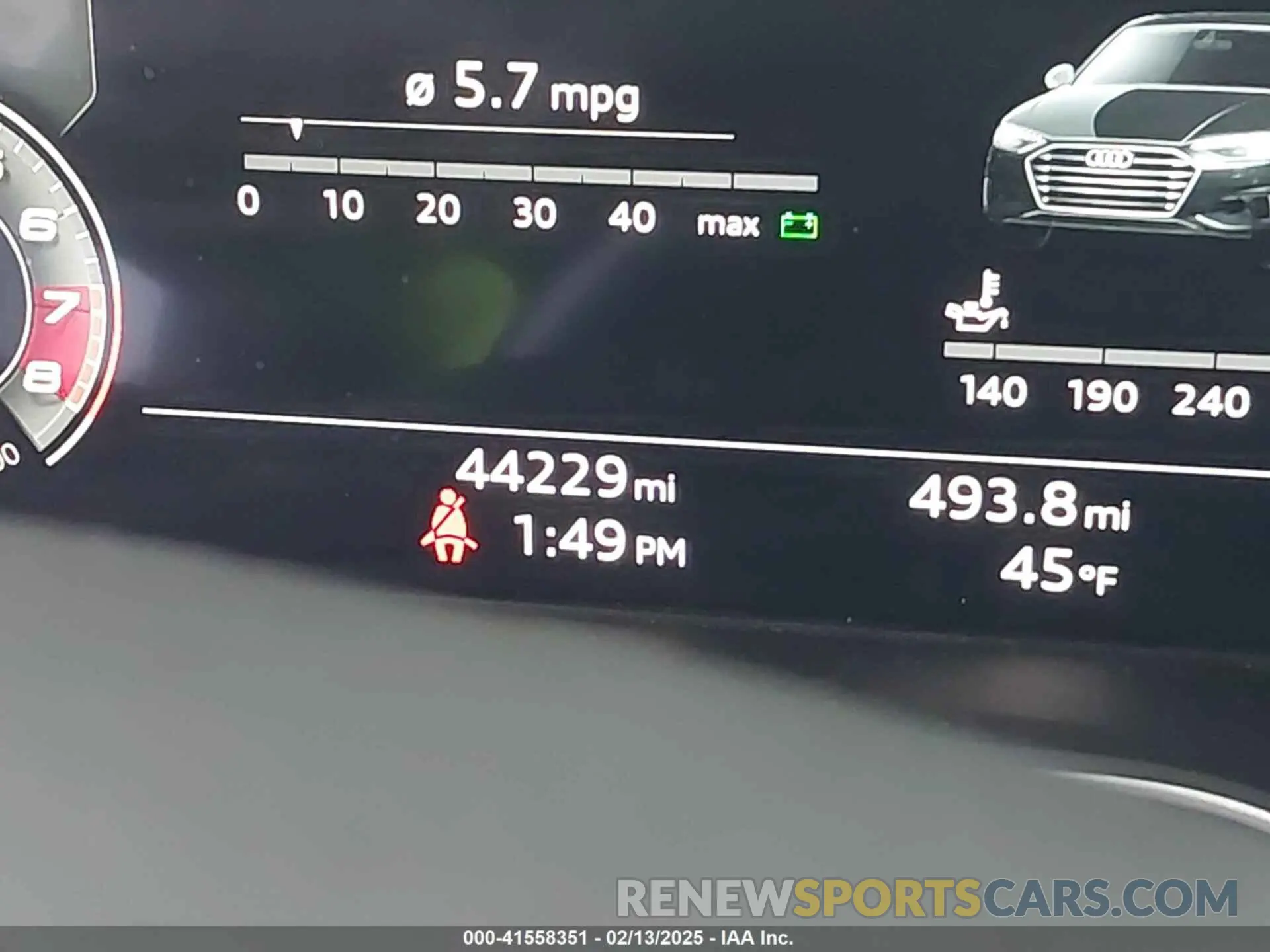 7 fotografías del automóvil dañado WAUEAAF48MA014602 AUDI A4 2021