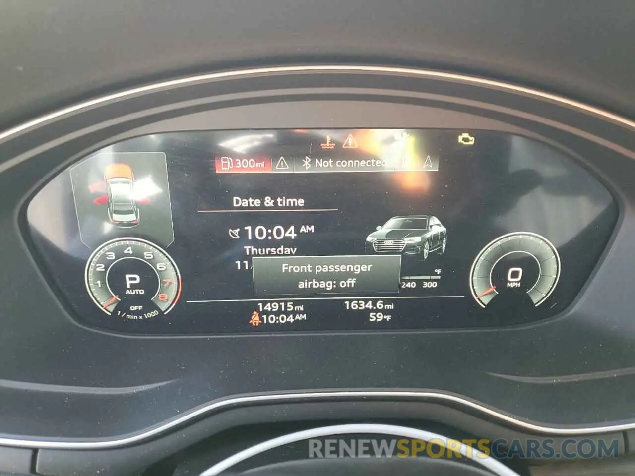 9 fotografías del automóvil dañado WAUEAAF49MA041176 AUDI A4 2021