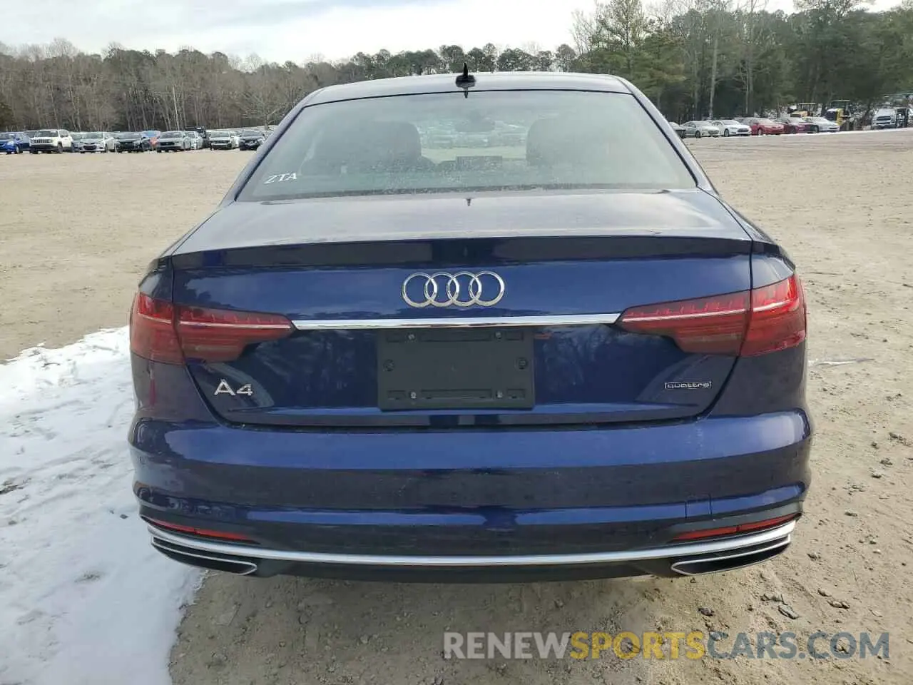 6 fotografías del automóvil dañado WAUEAAF4XMA038139 AUDI A4 2021