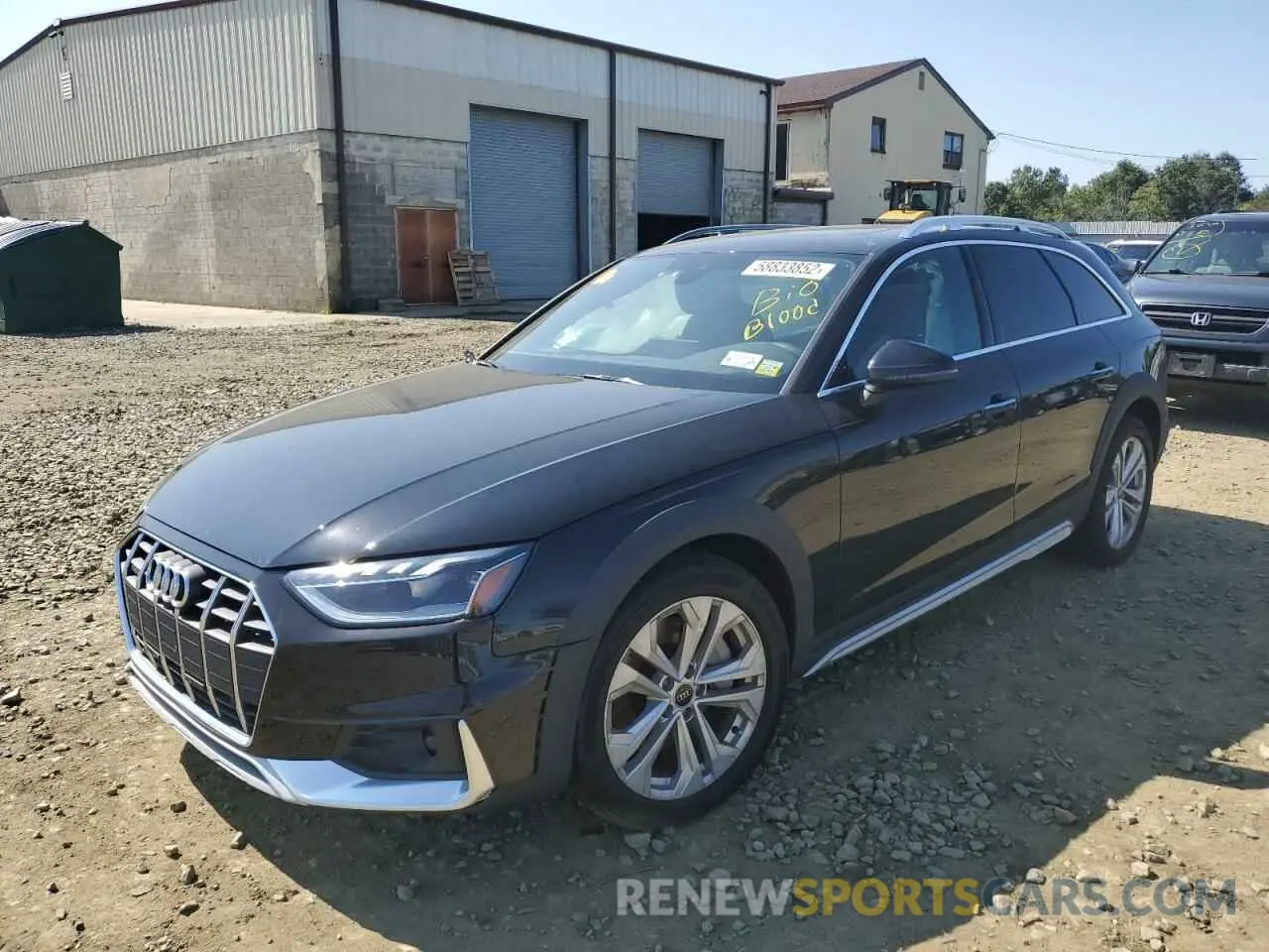 2 fotografías del automóvil dañado WA18AAF4XNA033955 AUDI A4 2022