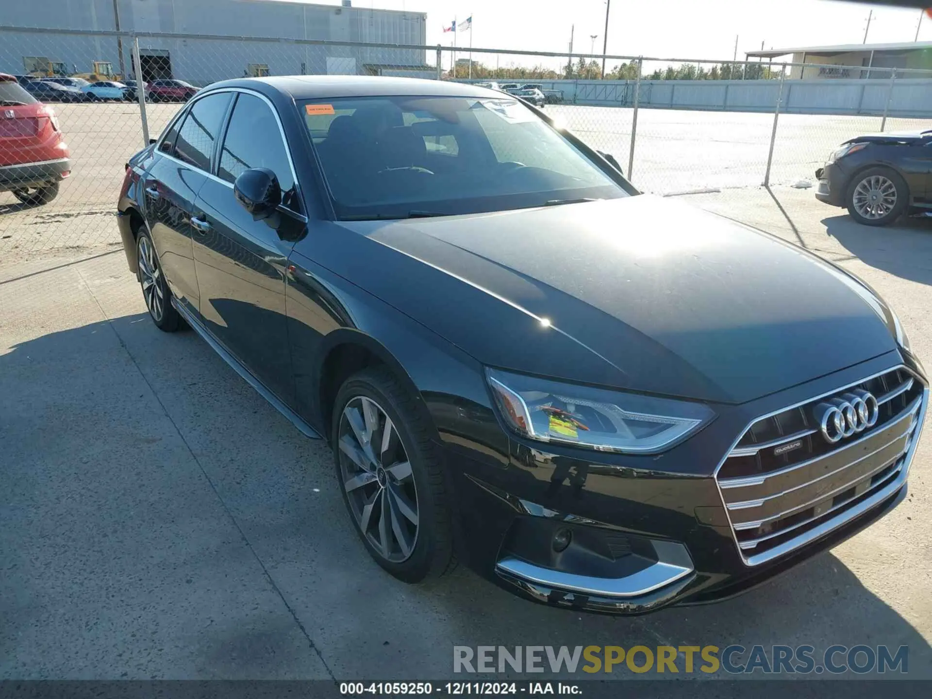 1 fotografías del automóvil dañado WAUABAF46NA019276 AUDI A4 2022