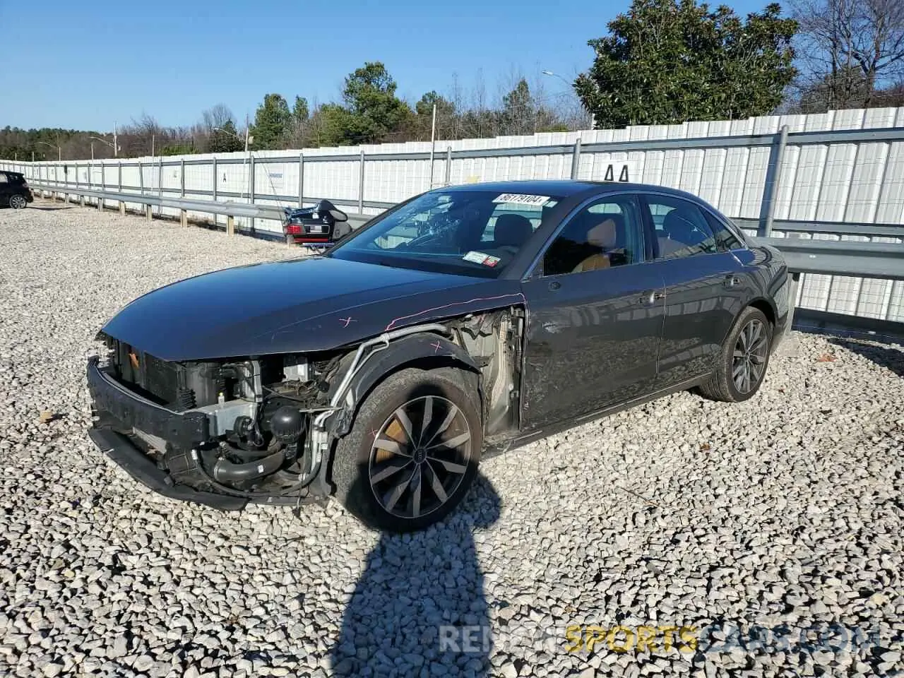 1 fotografías del automóvil dañado WAUABAF48NA012197 AUDI A4 2022