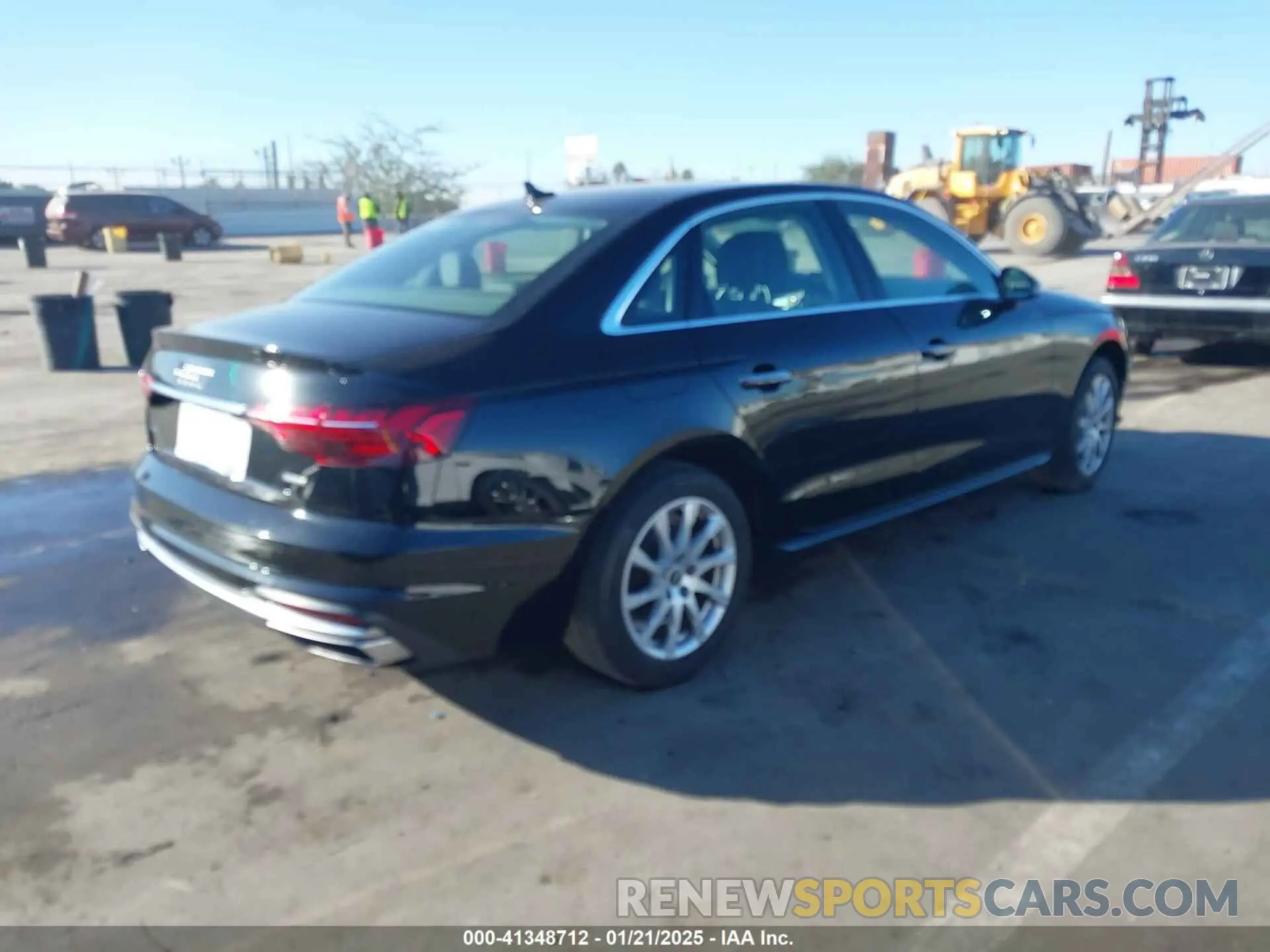 4 fotografías del automóvil dañado WAUABAF48NN002875 AUDI A4 2022