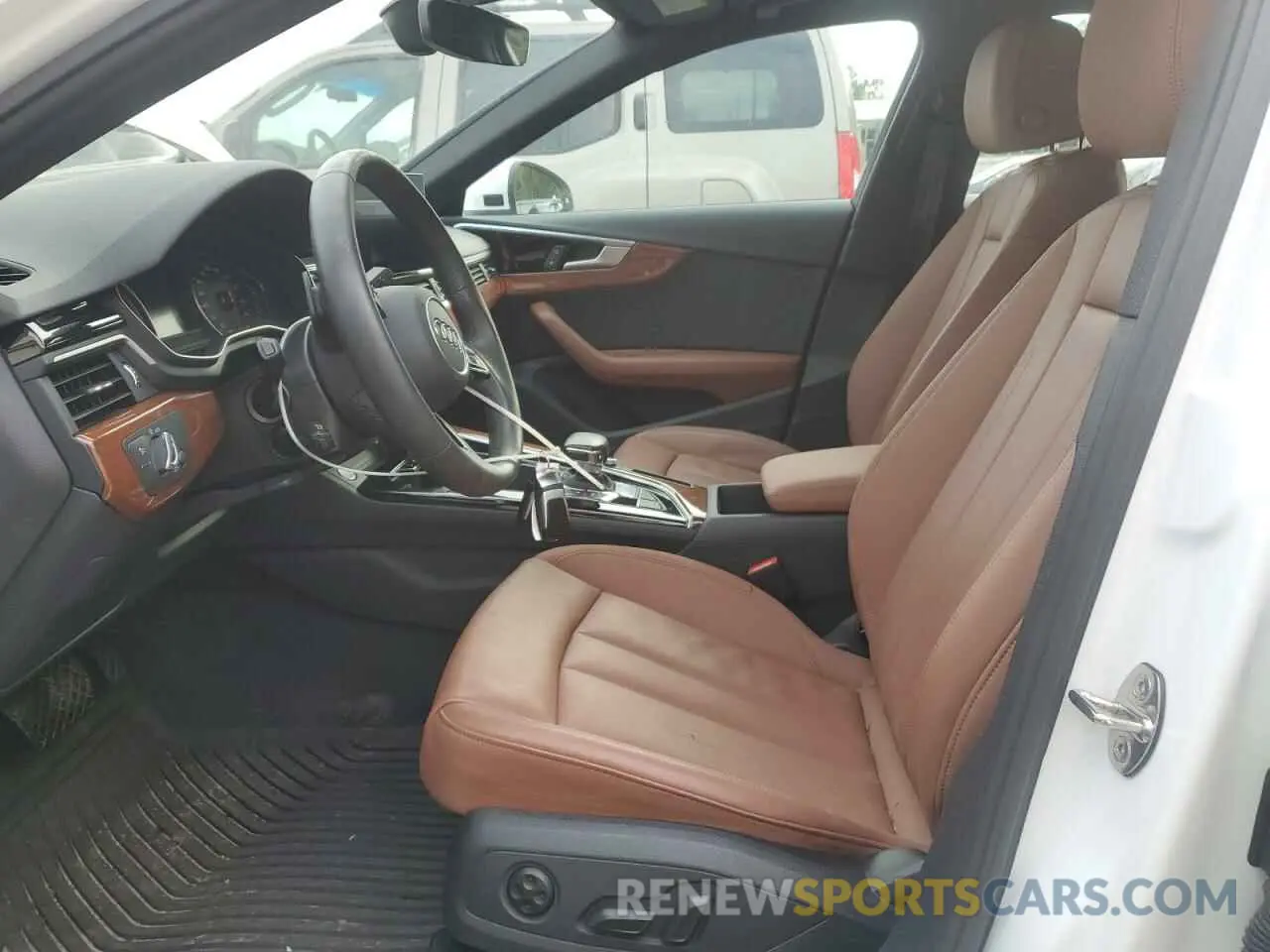 7 fotografías del automóvil dañado WAUABAF4XNN003154 AUDI A4 2022