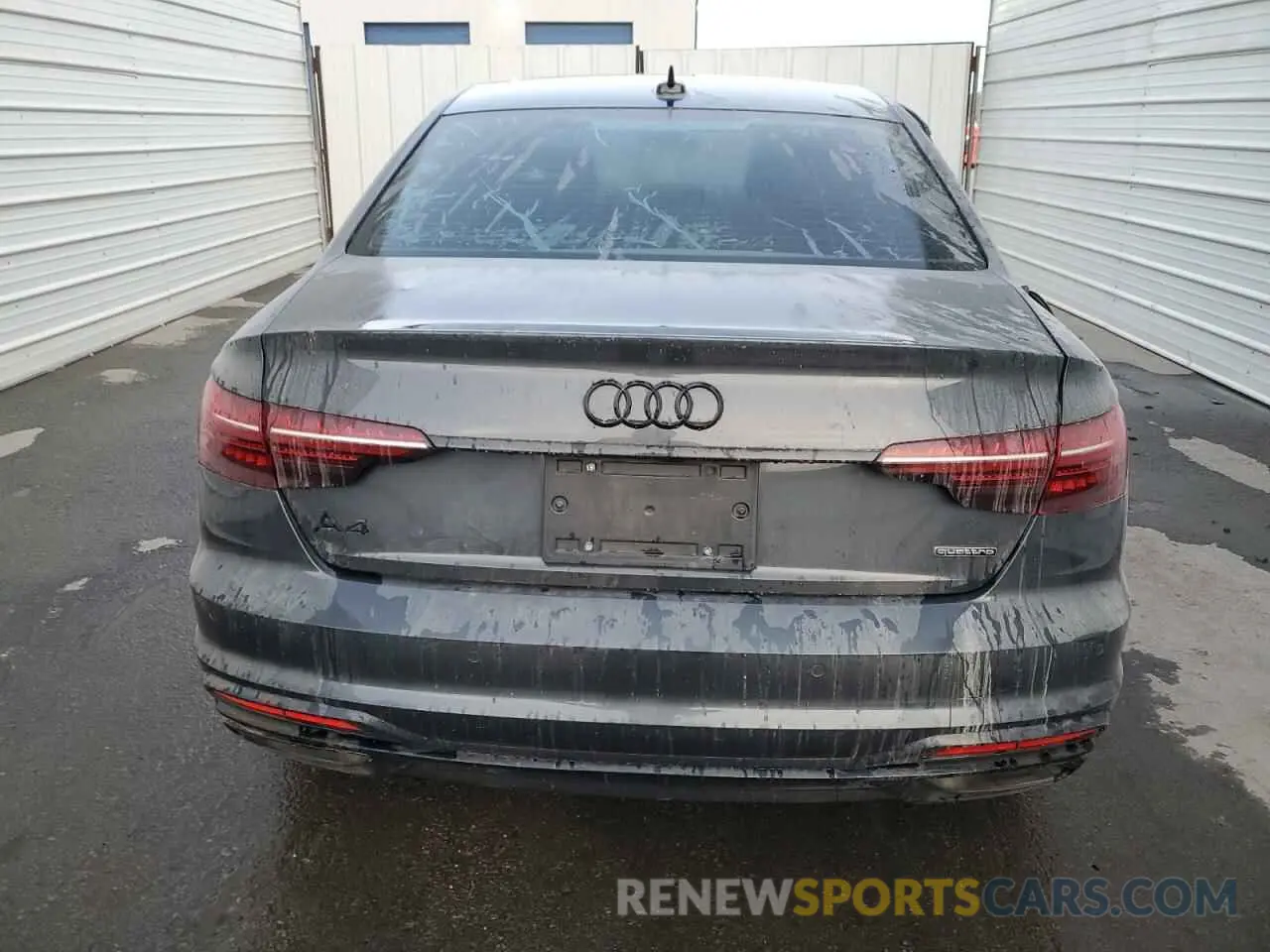 6 fotografías del automóvil dañado WAUBBAF44NN008421 AUDI A4 2022