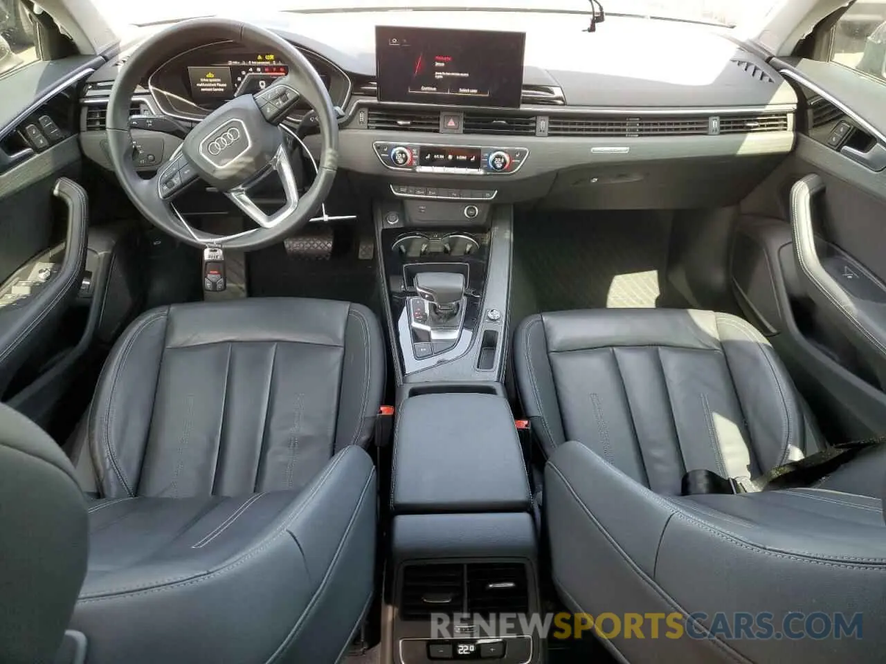 8 fotografías del automóvil dañado WAUBBAF47NN000801 AUDI A4 2022