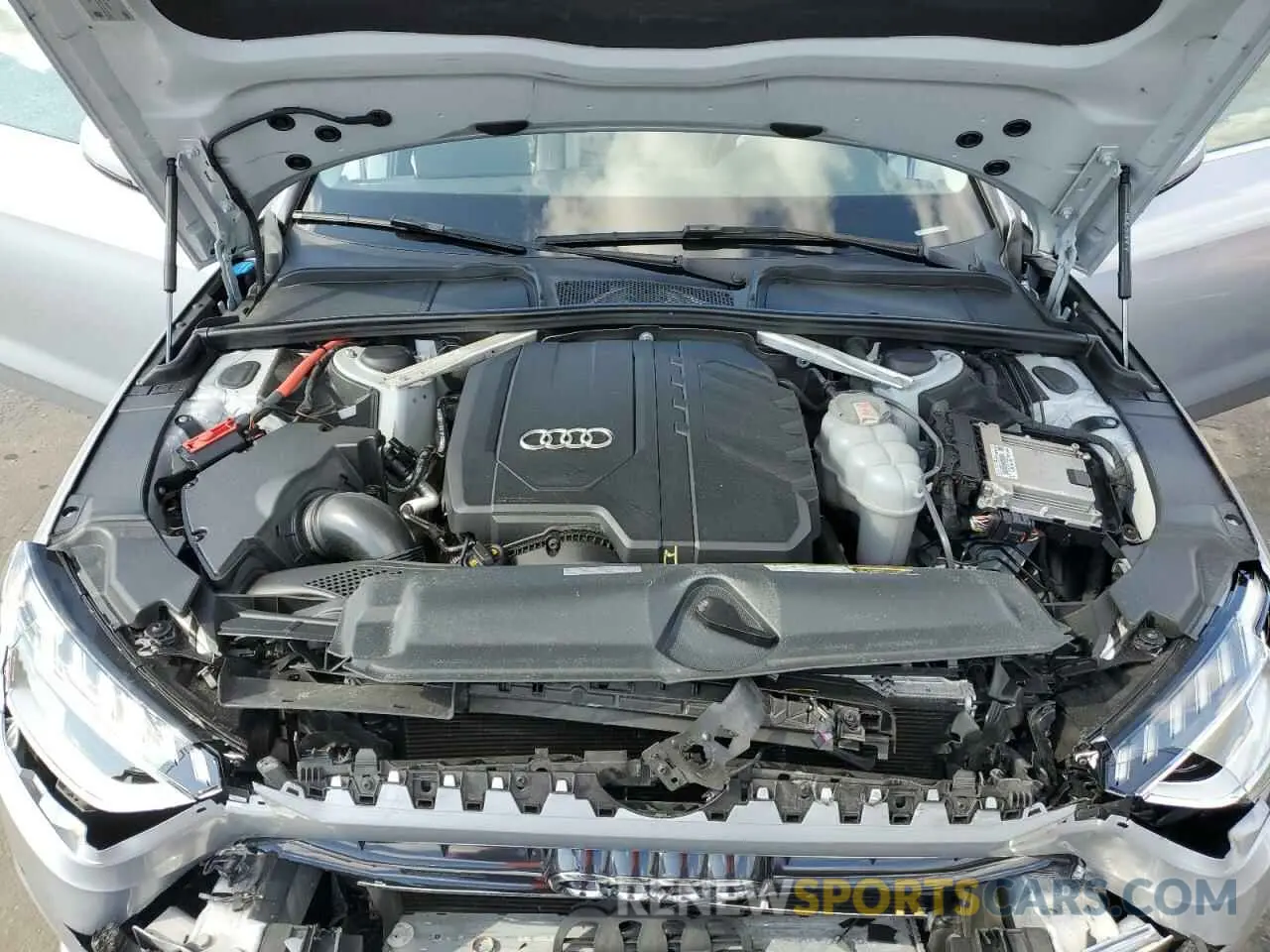11 fotografías del automóvil dañado WAUBBAF48NA036956 AUDI A4 2022