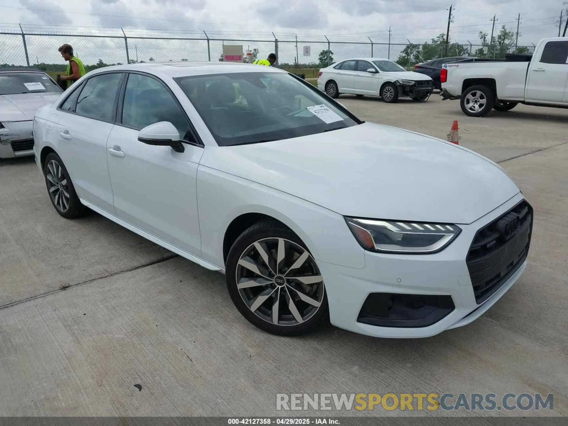 1 fotografías del automóvil dañado WAUBBAF48NN009765 AUDI A4 2022