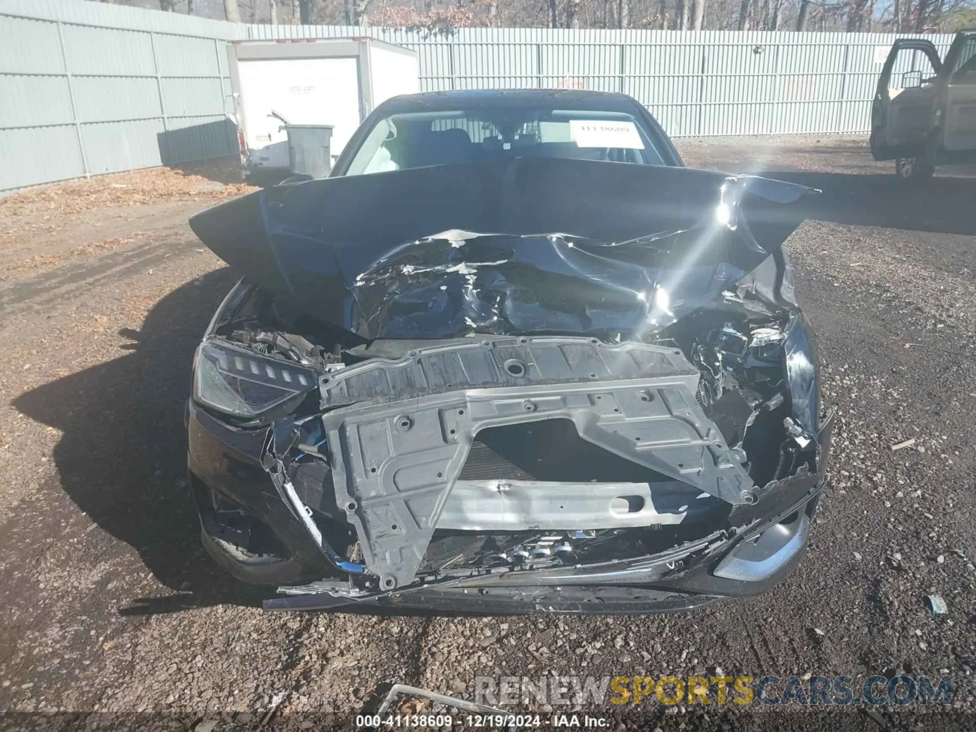 12 fotografías del automóvil dañado WAUBBAF48NN010012 AUDI A4 2022