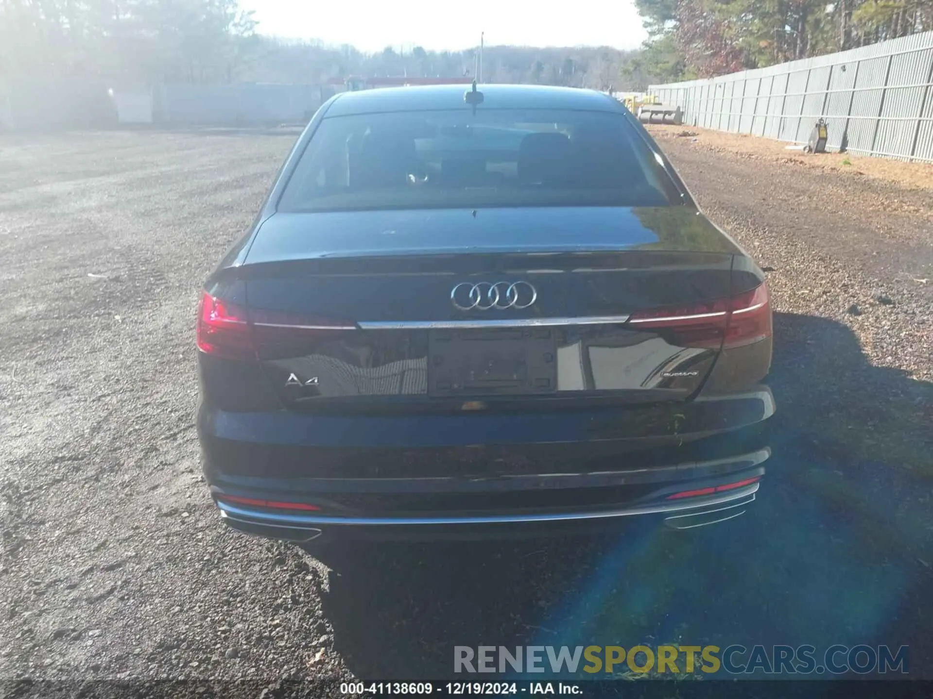 16 fotografías del automóvil dañado WAUBBAF48NN010012 AUDI A4 2022