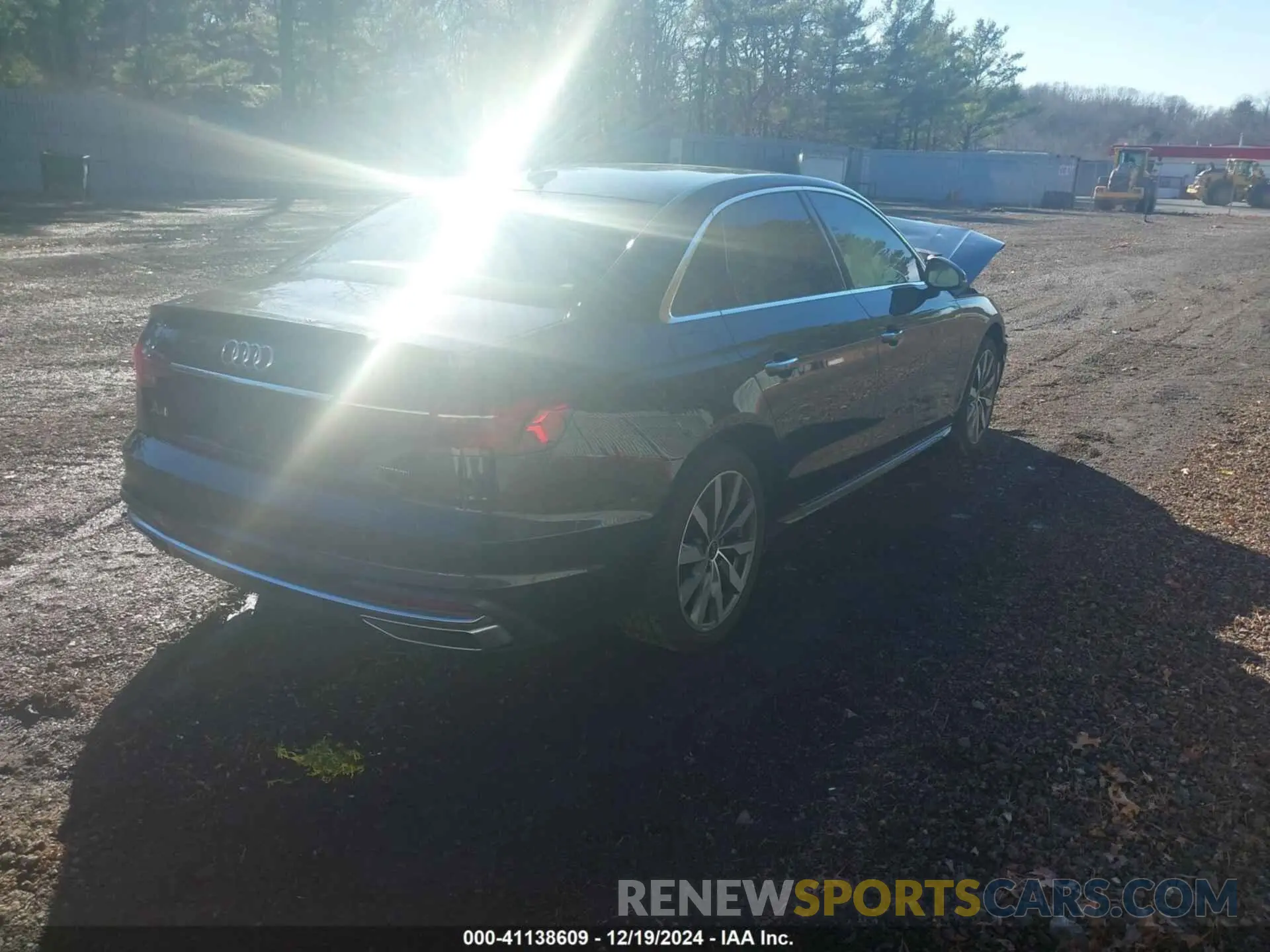 4 fotografías del automóvil dañado WAUBBAF48NN010012 AUDI A4 2022