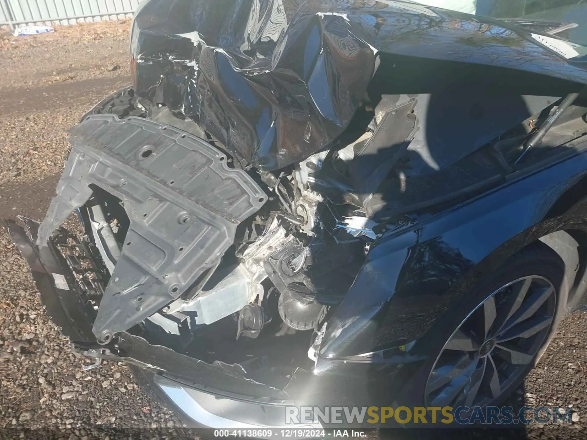 6 fotografías del automóvil dañado WAUBBAF48NN010012 AUDI A4 2022