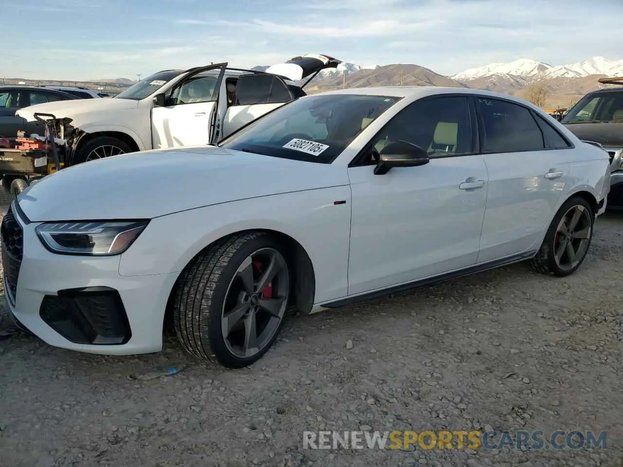 1 fotografías del automóvil dañado WAUEAAF40NN006410 AUDI A4 2022