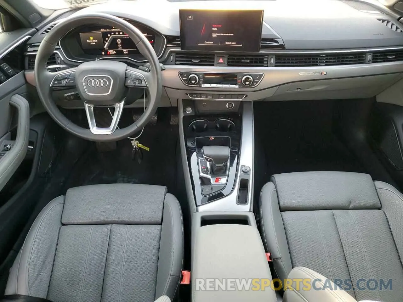 8 fotografías del automóvil dañado WAUEAAF40NN006410 AUDI A4 2022