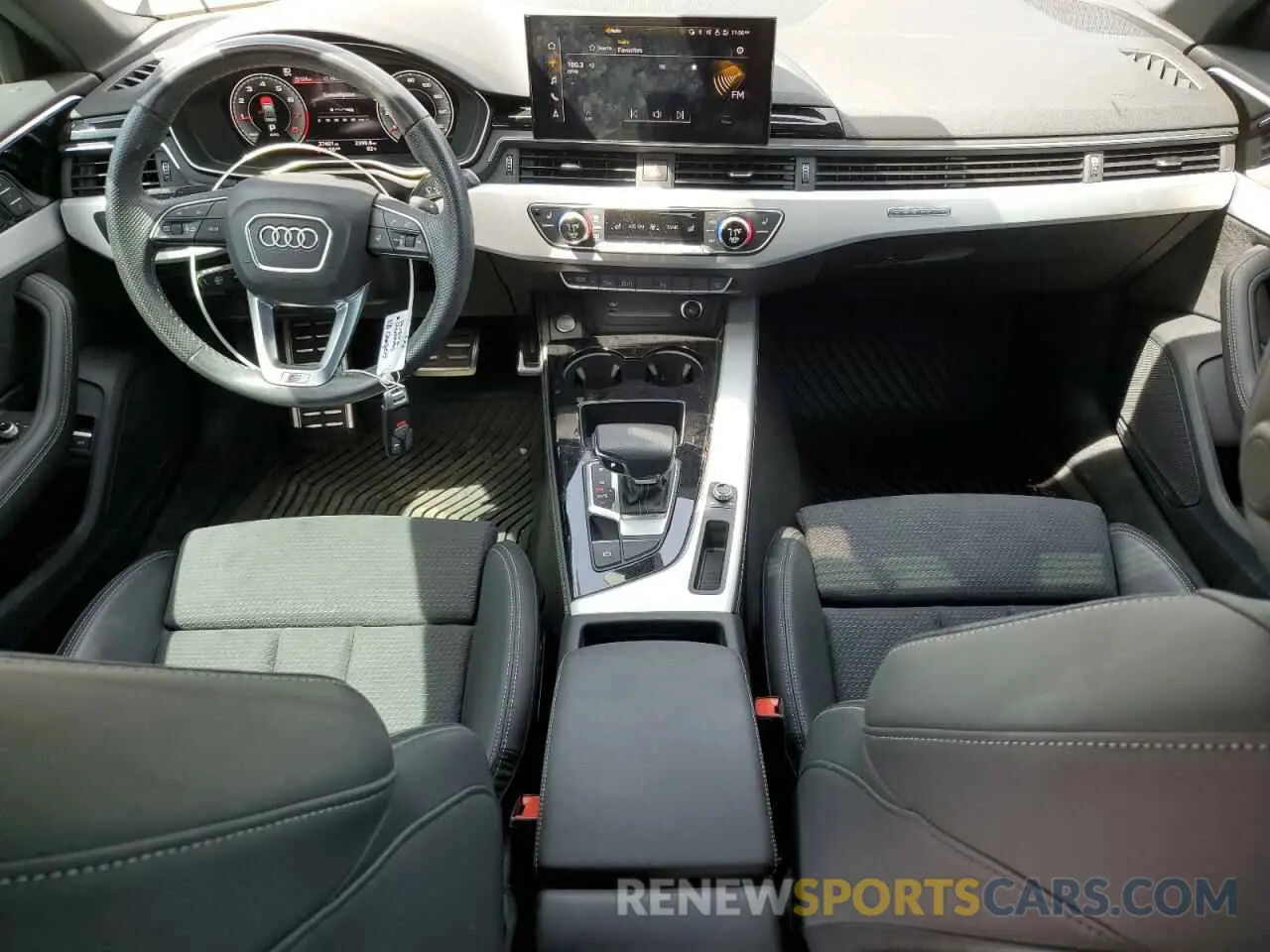 8 fotografías del automóvil dañado WAUEAAF40NN007136 AUDI A4 2022