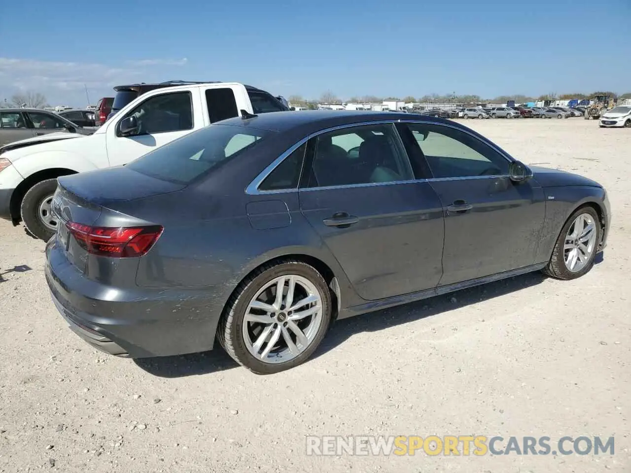 3 fotografías del automóvil dañado WAUEAAF40NN008948 AUDI A4 2022