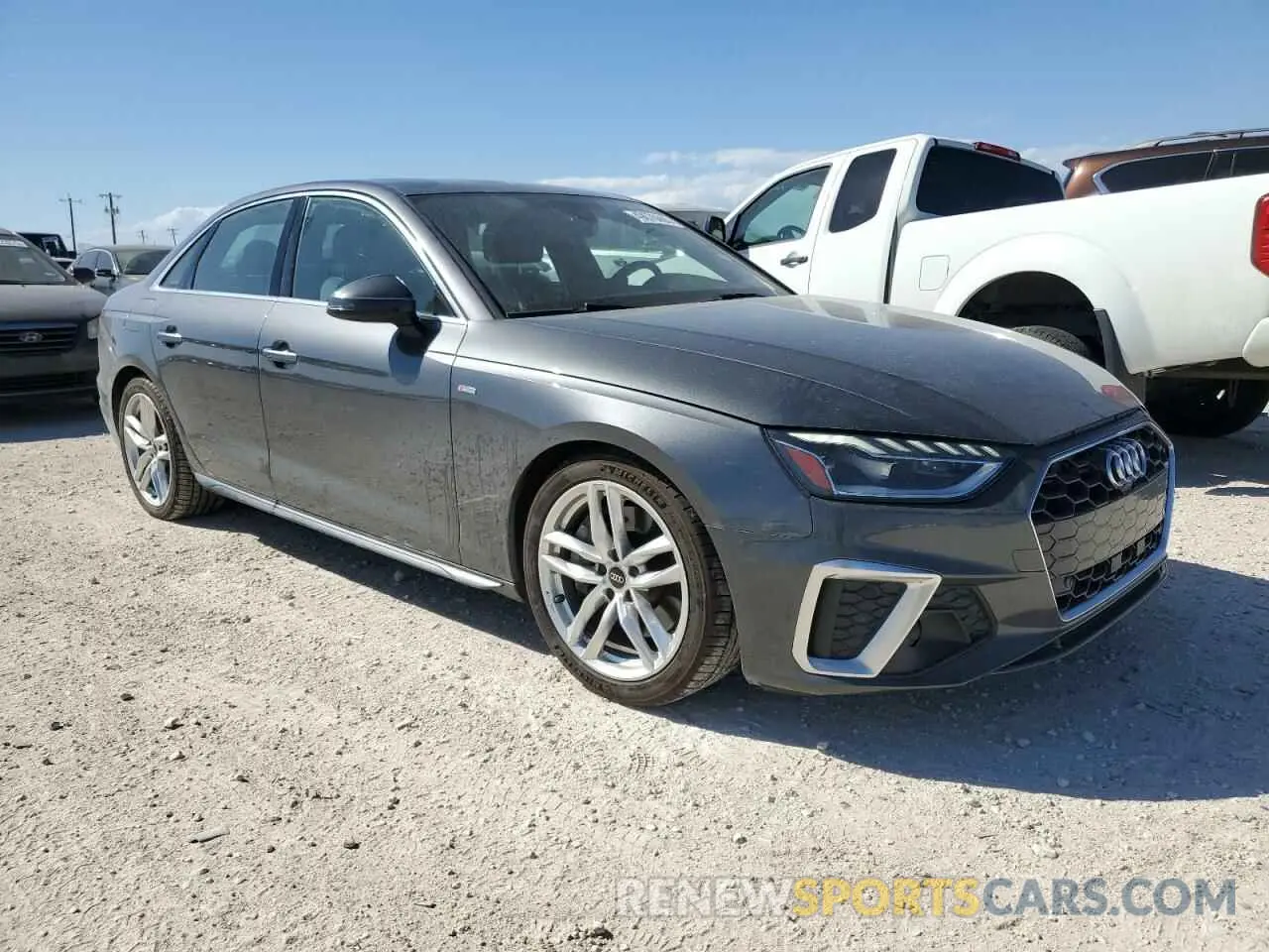 4 fotografías del automóvil dañado WAUEAAF40NN008948 AUDI A4 2022