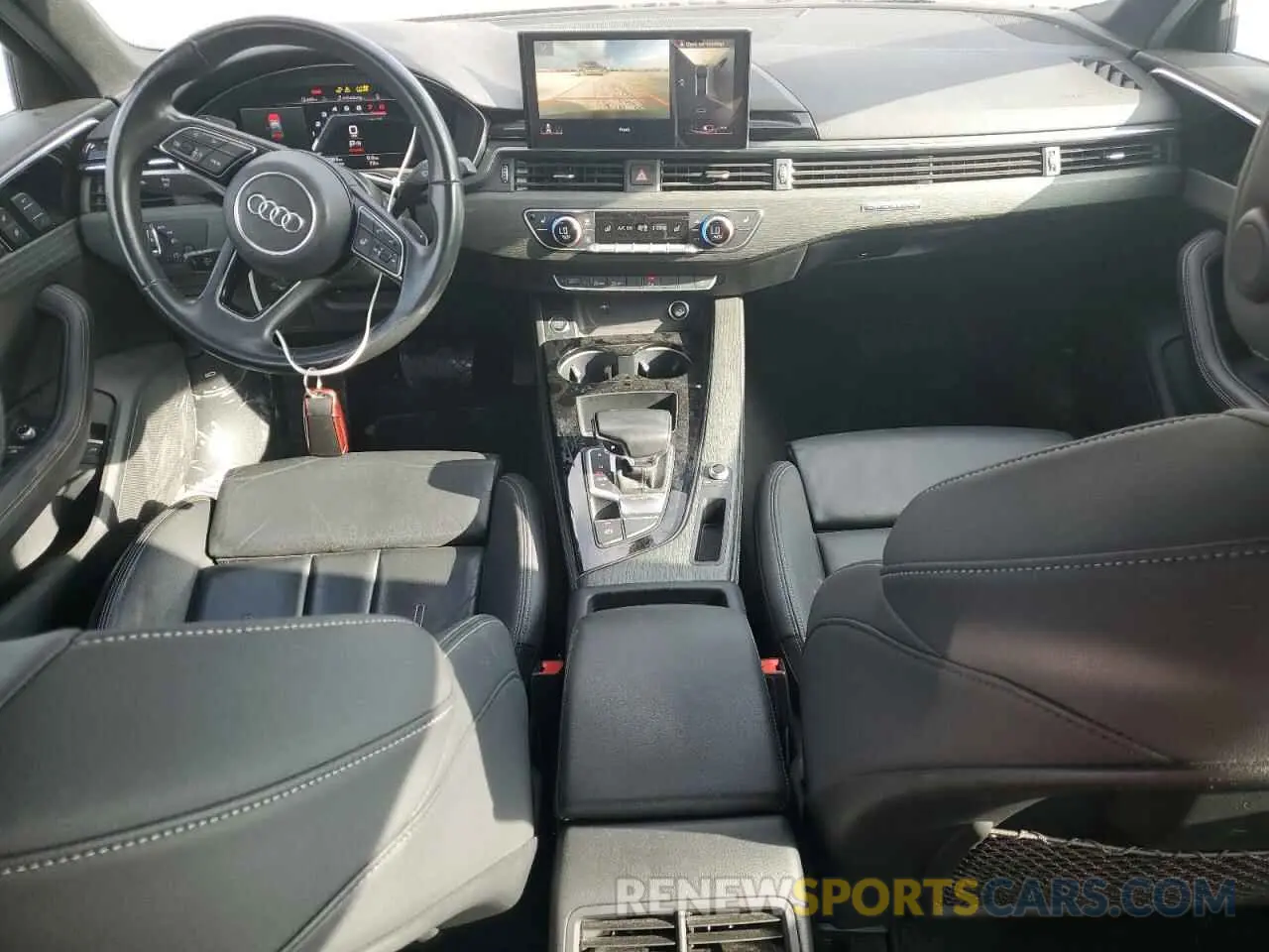 8 fotografías del automóvil dañado WAUEAAF40NN008948 AUDI A4 2022