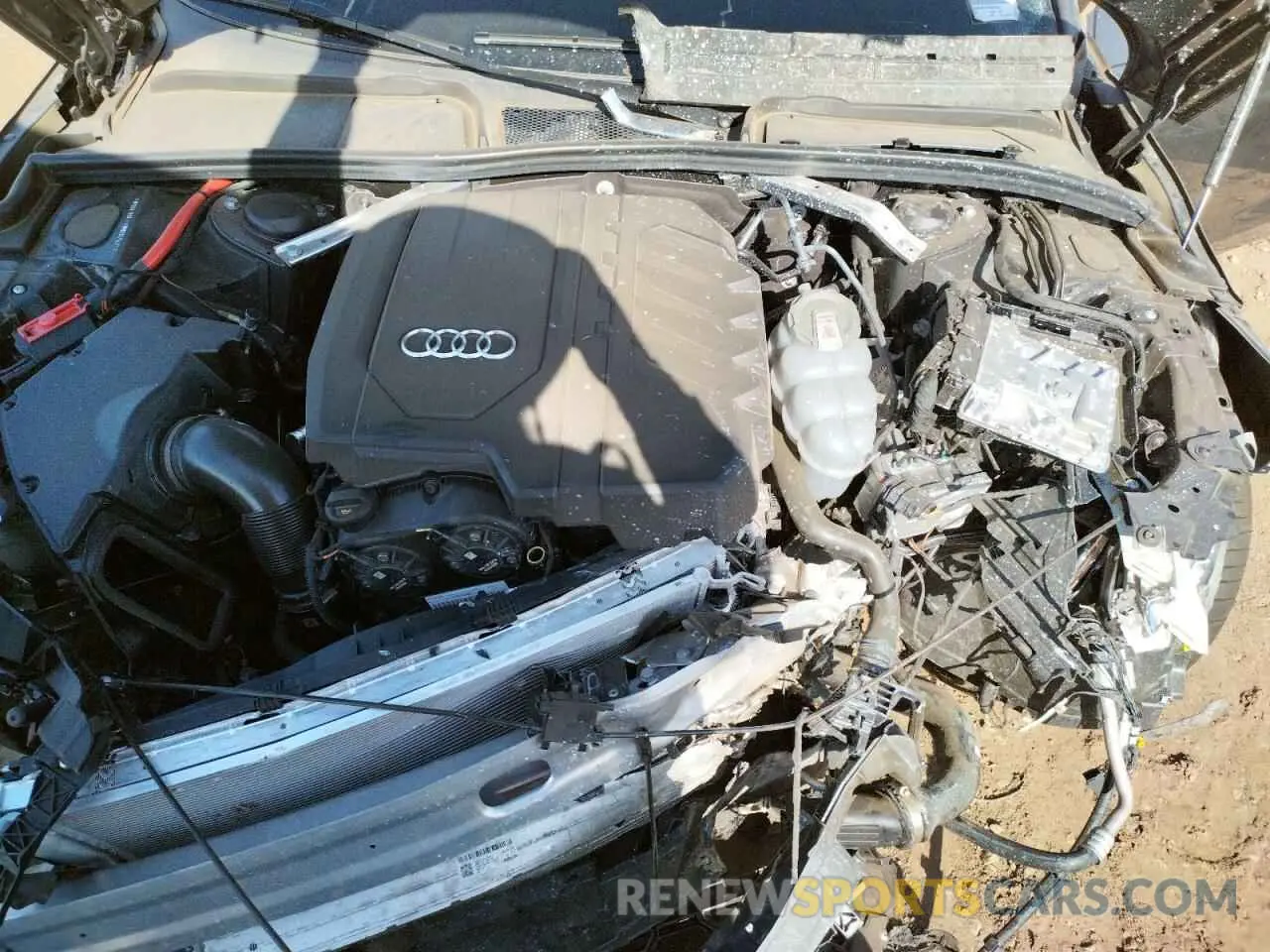7 fotografías del automóvil dañado WAUEAAF41NN007615 AUDI A4 2022