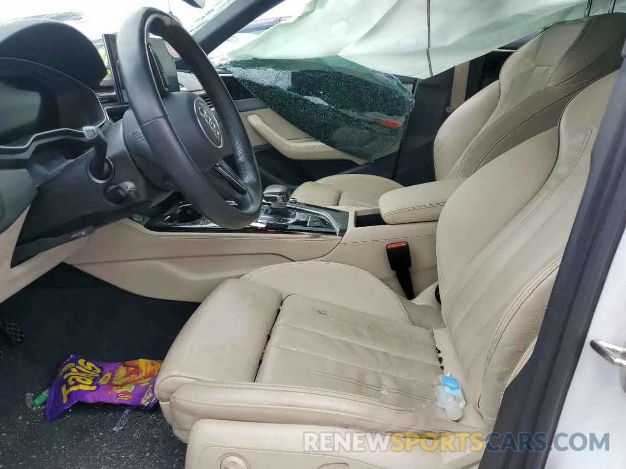 7 fotografías del automóvil dañado WAUEAAF41NN014810 AUDI A4 2022