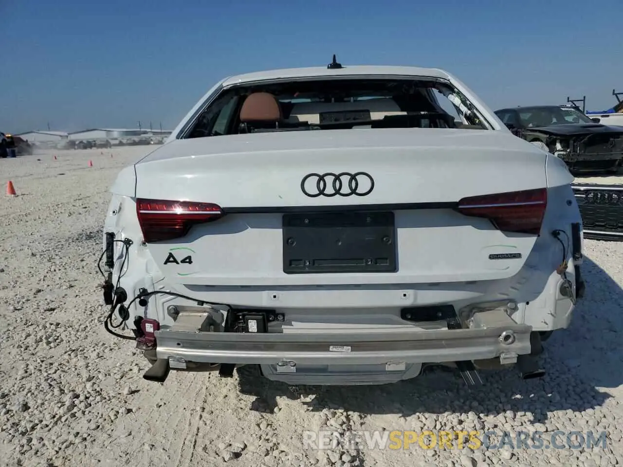 6 fotografías del automóvil dañado WAUEAAF42NN013374 AUDI A4 2022