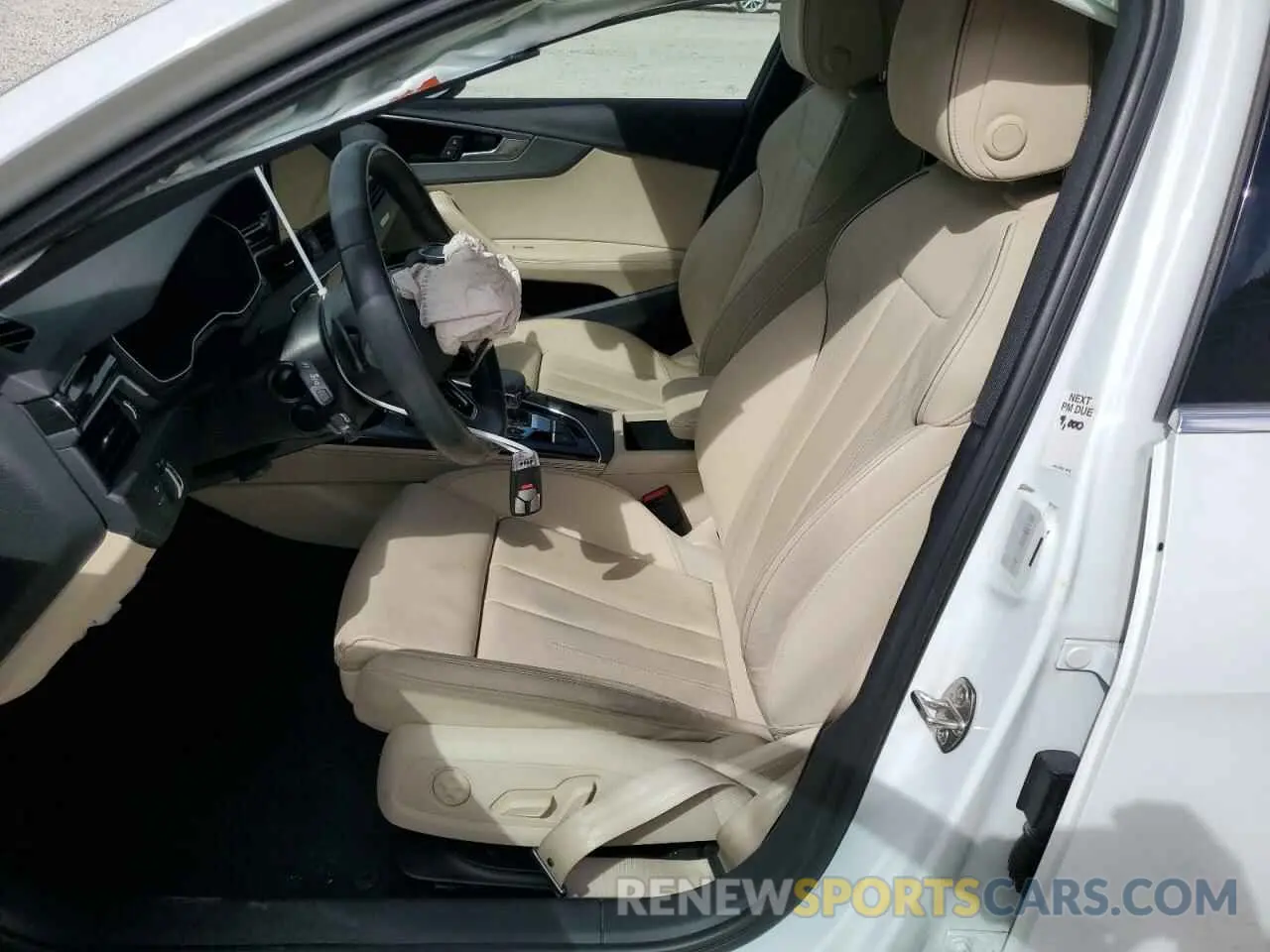 7 fotografías del automóvil dañado WAUEAAF42NN014136 AUDI A4 2022
