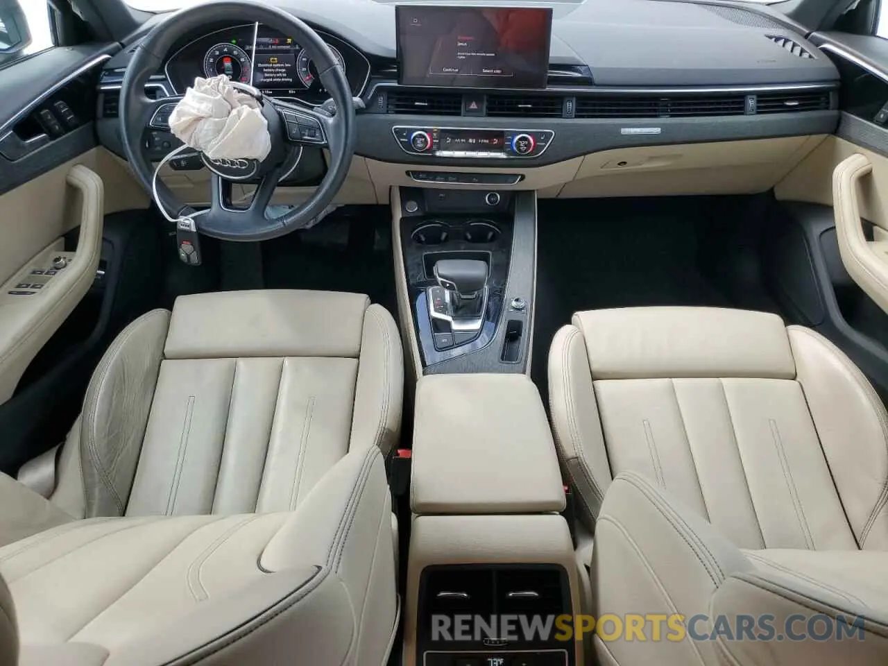 8 fotografías del automóvil dañado WAUEAAF42NN014136 AUDI A4 2022